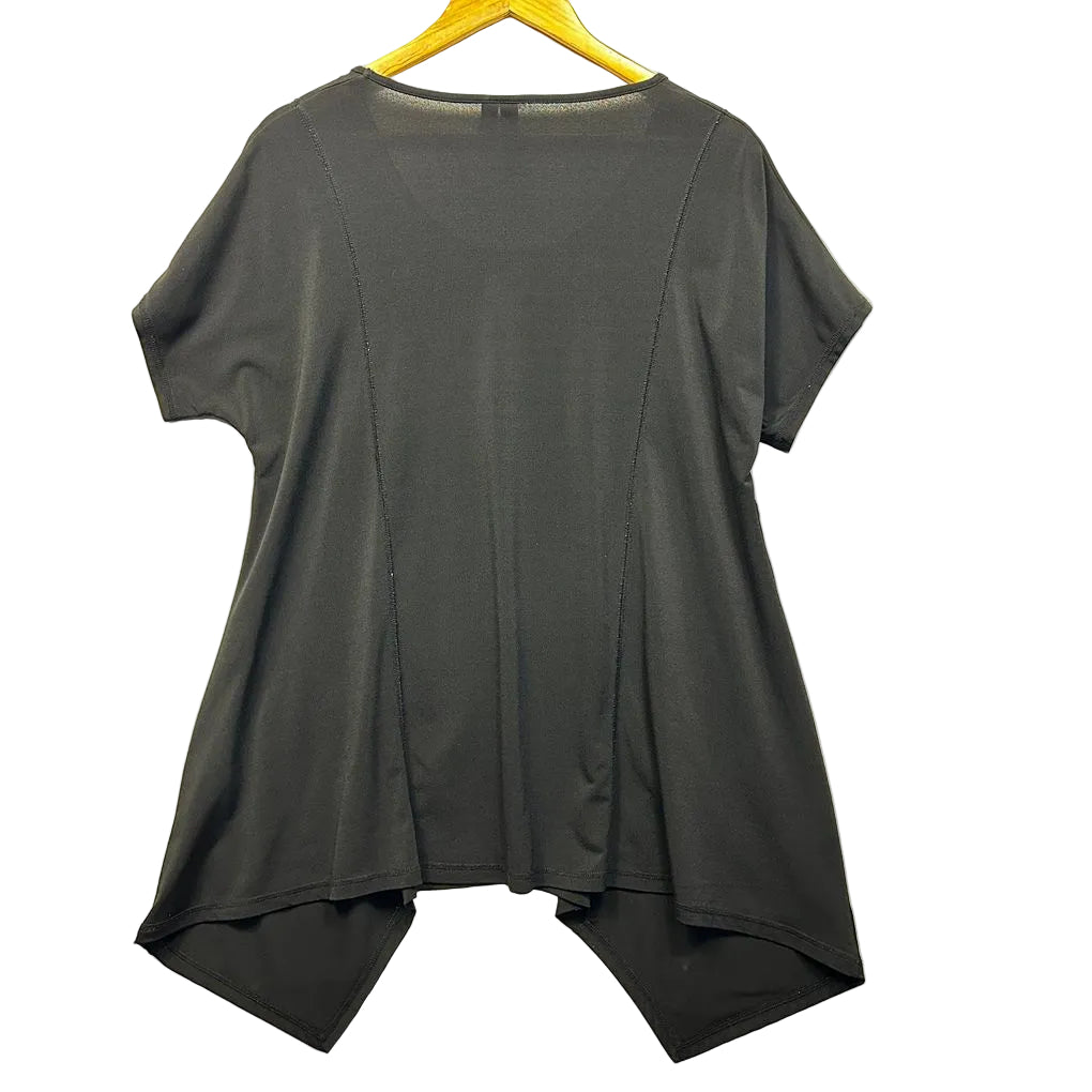 Taking Shape Black Top - Size 14/XS