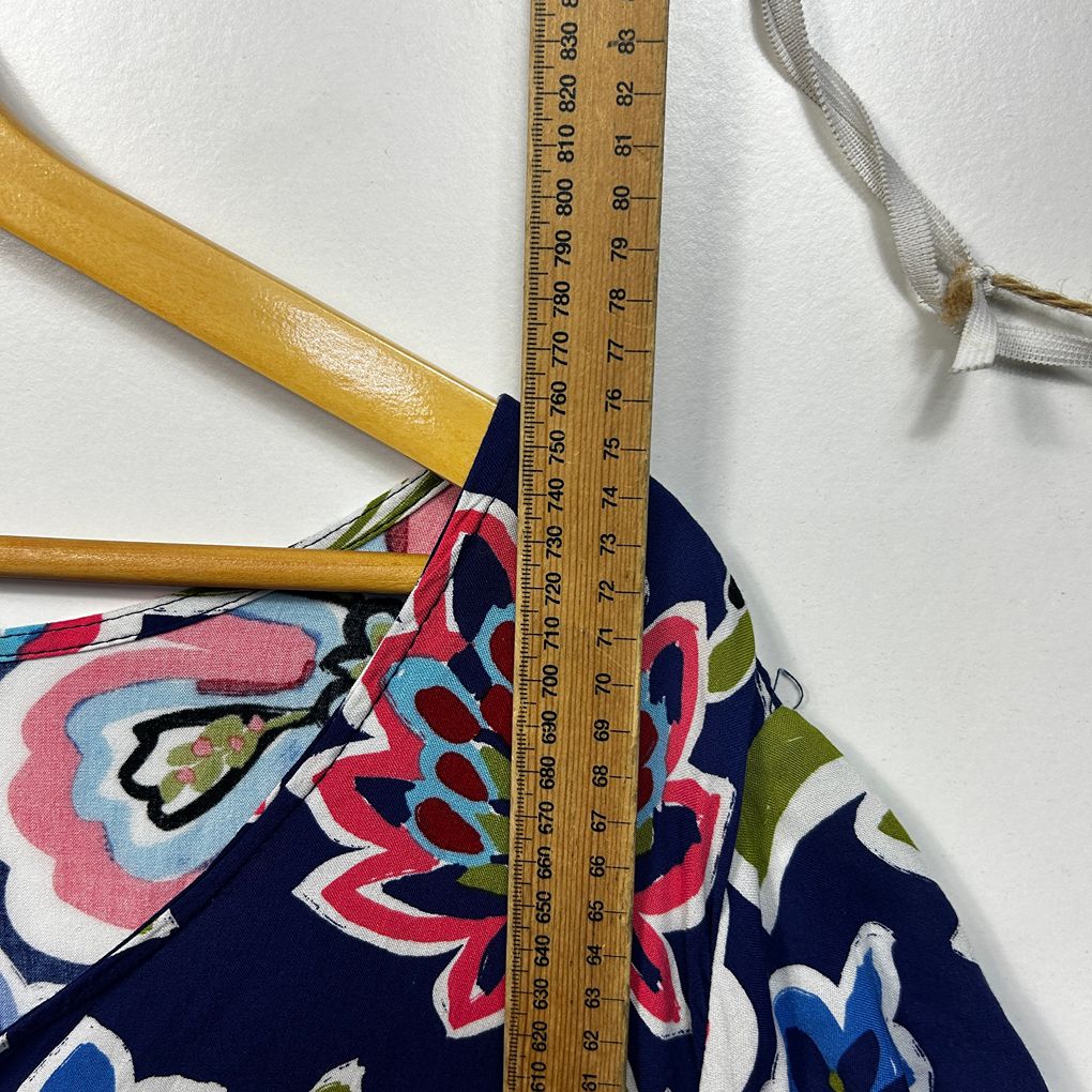 Navy Floral Top - Size 20/22