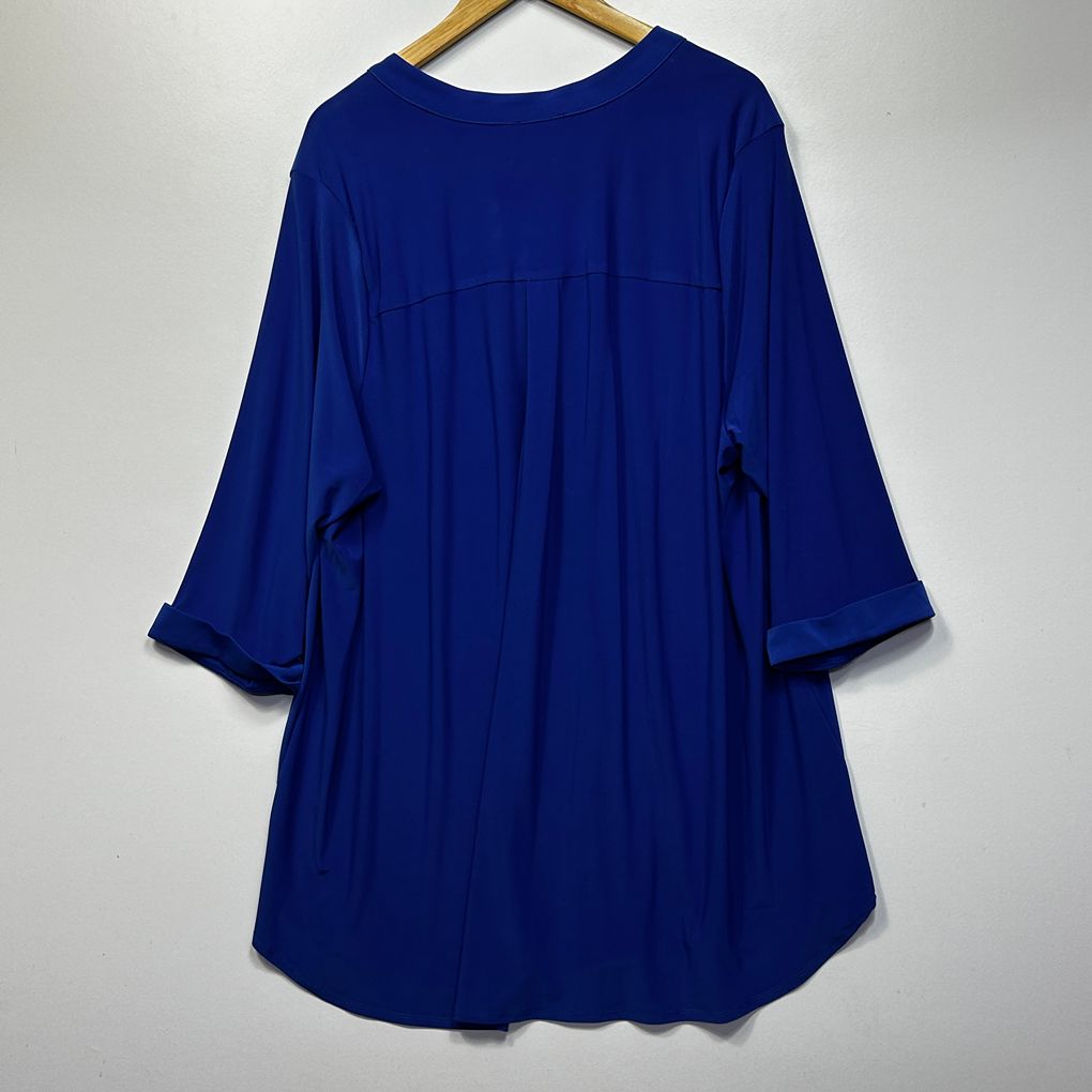 Yours Blue Plus Size Top - Size 28