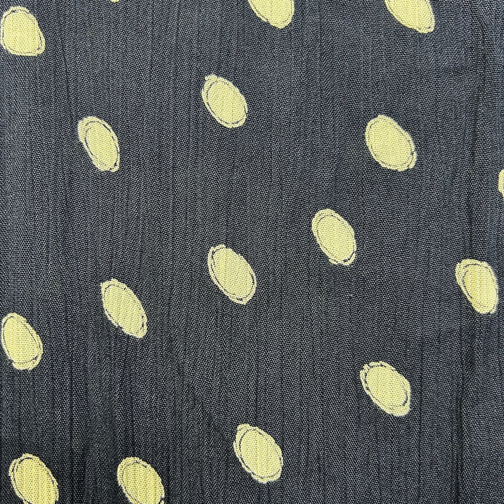 Autograph Navy Spot Maxi Dress - Size 22