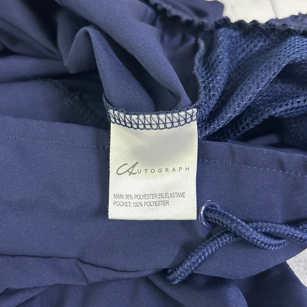 Autograph Navy Swim Shorts - Size 16/18