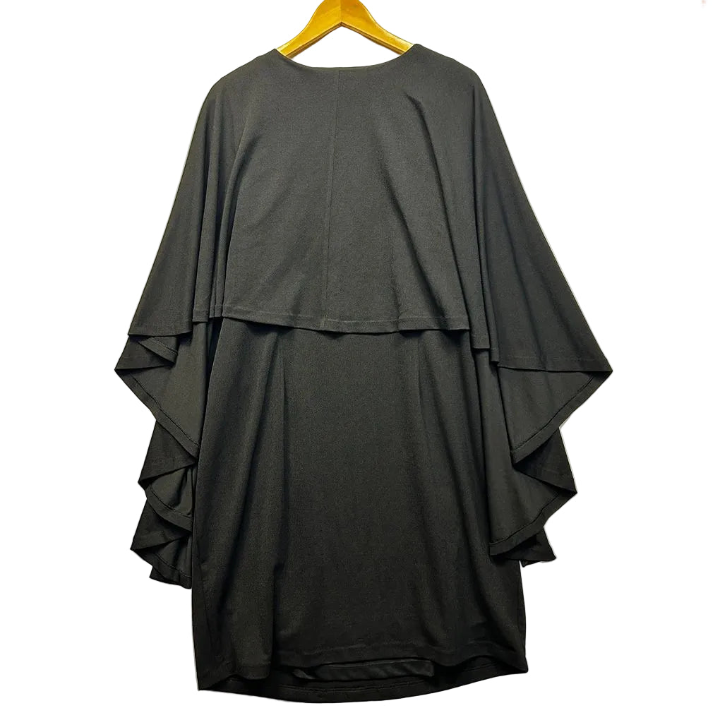 Eloquii Black Cape Dress - Size 20
