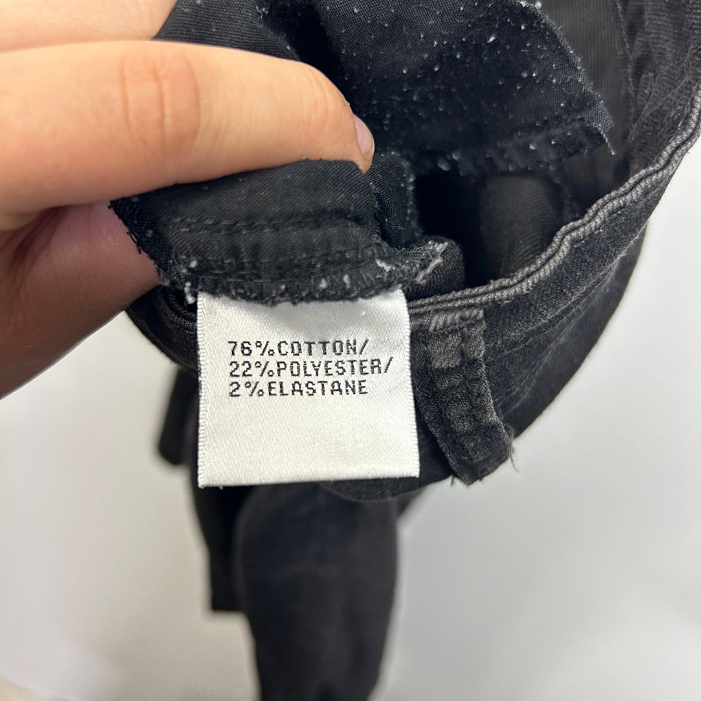 Autograph Black Denim Shorts - Size 22/24