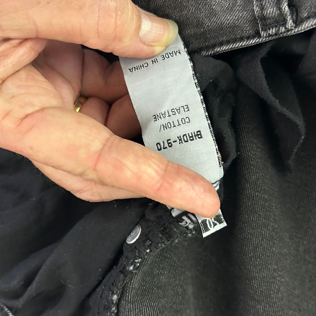 Bird Keepers Black Jeans - Size 20