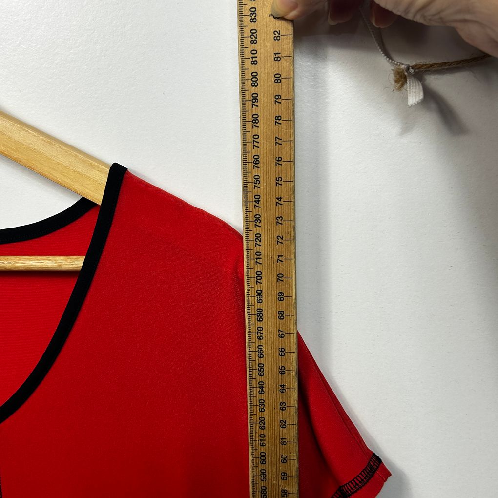 Taking Shape Red Top - Size M/18?