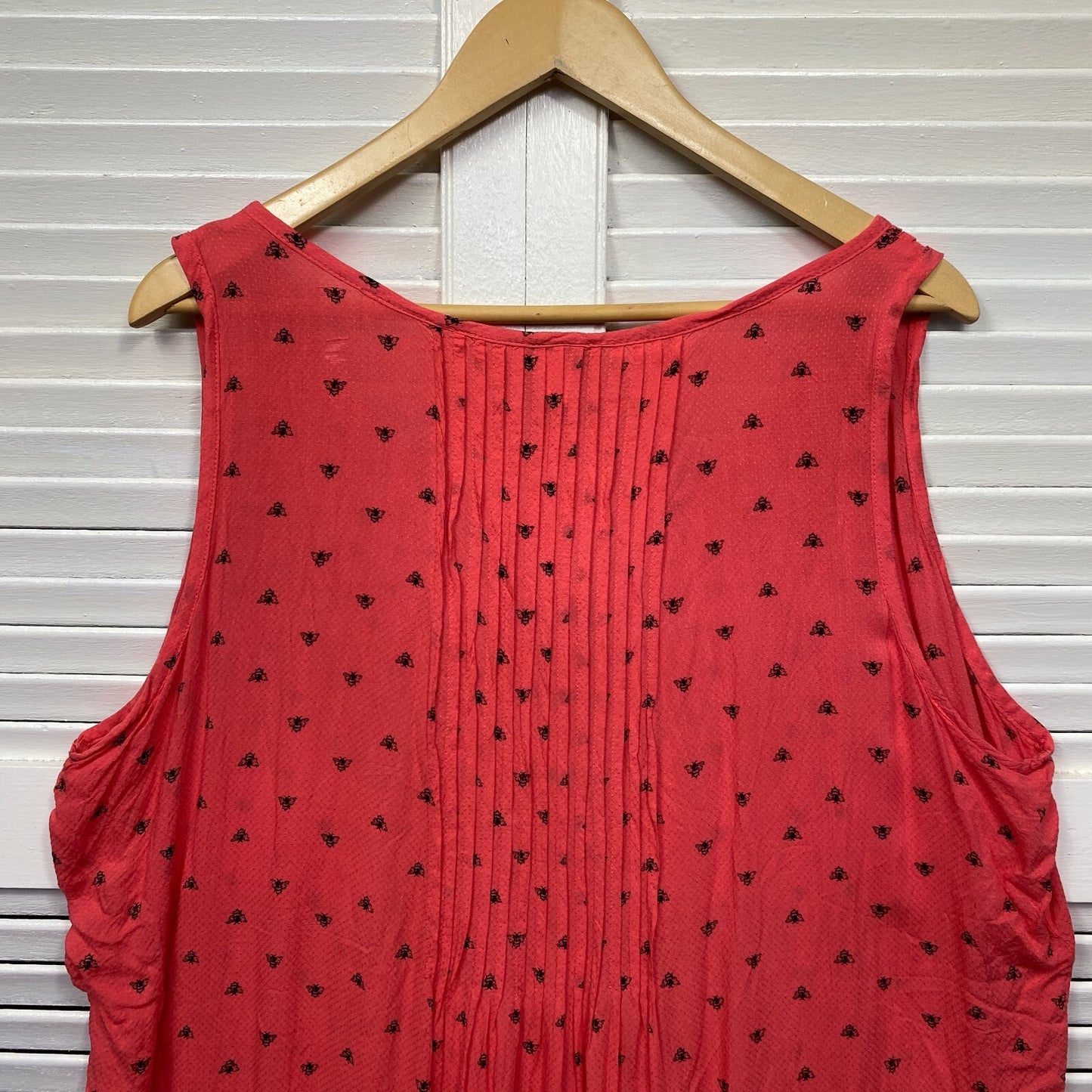 Torrid Top Size 3 18 20 Peach Sleeveless Bee