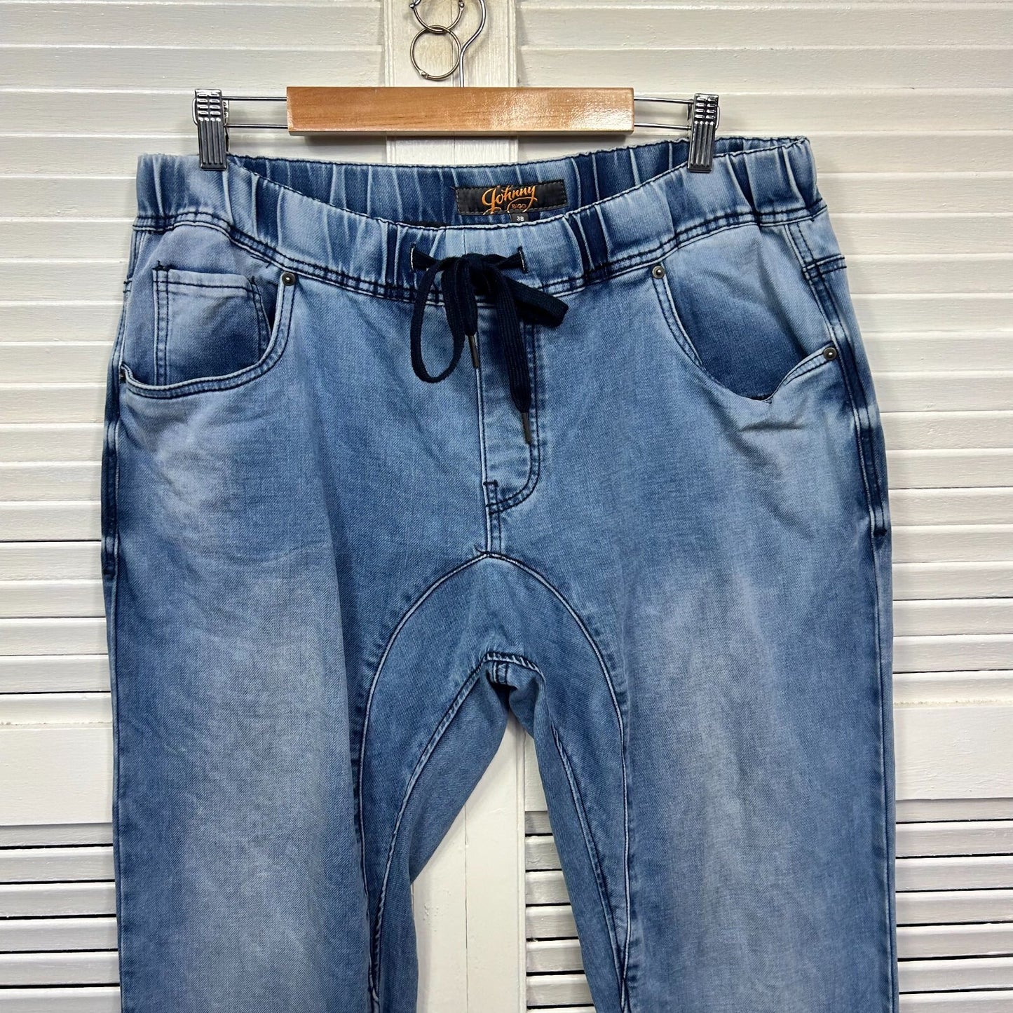 Johnny Bigg Jogger Denim Pants Jeans Size 38 Blue