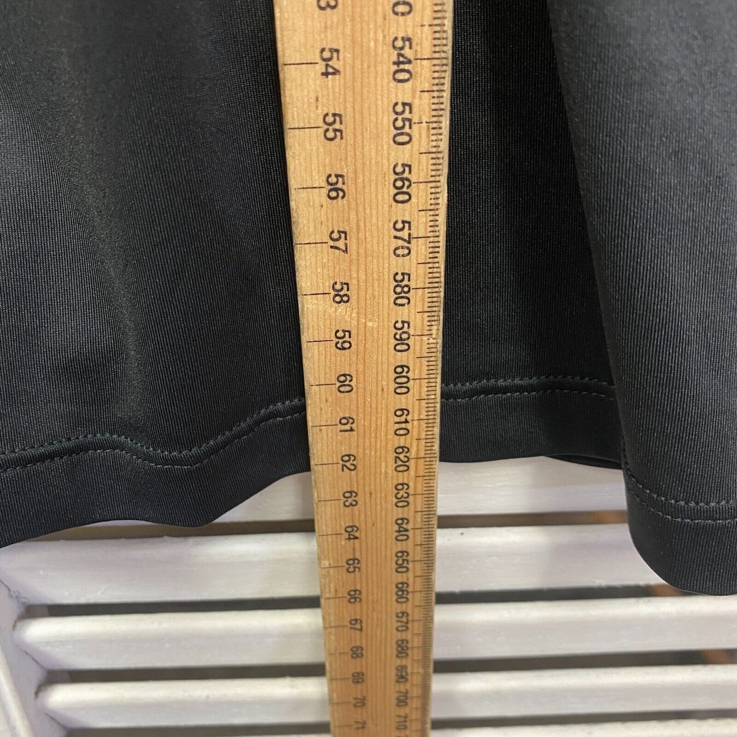 Taking Shape Top Size 14 Plus XS Black Layer Short Sleeve