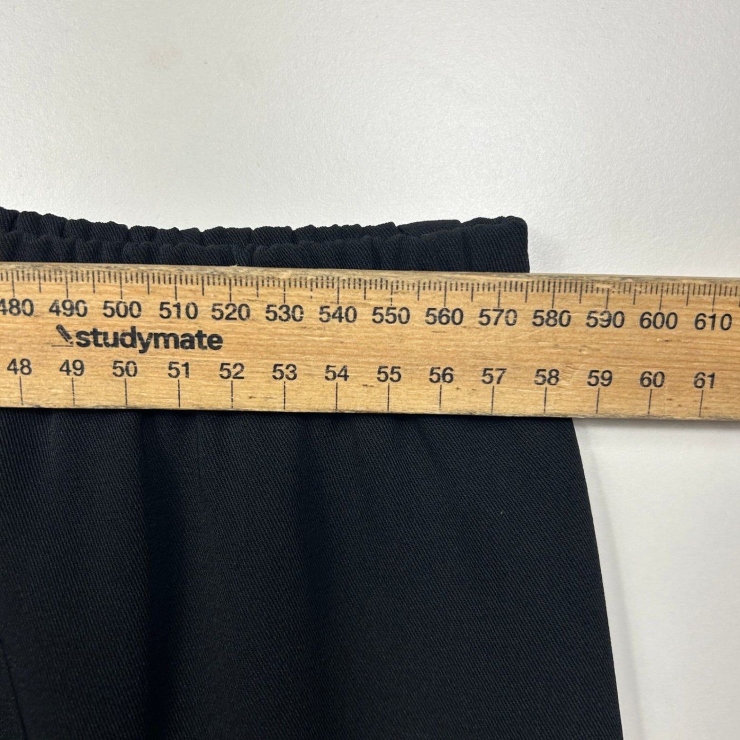 Derby Maxi Skirt Size 28 Black Solid Polyester Full Length
