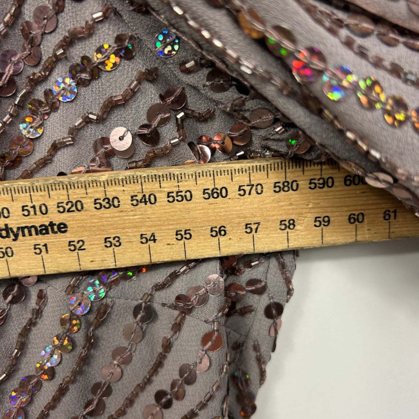 ASOS Cocktail Dress Size 22 Sequins Embellished Short Sleeve Evening Formal