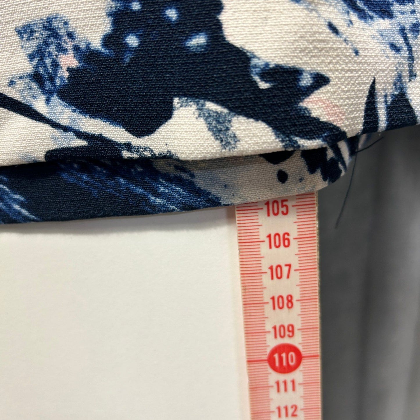 Liz Jordan Dress Blue White Floral Cap Short Sleeve Pencil Size 16