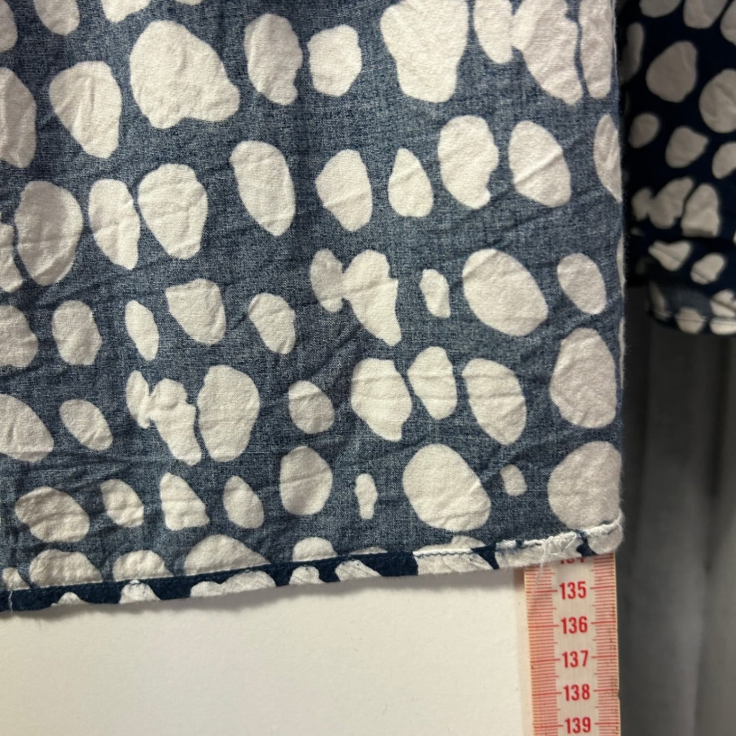 Evans Maxi Dress Size 16 Navy White Spot Print Short Sleeve Viscose