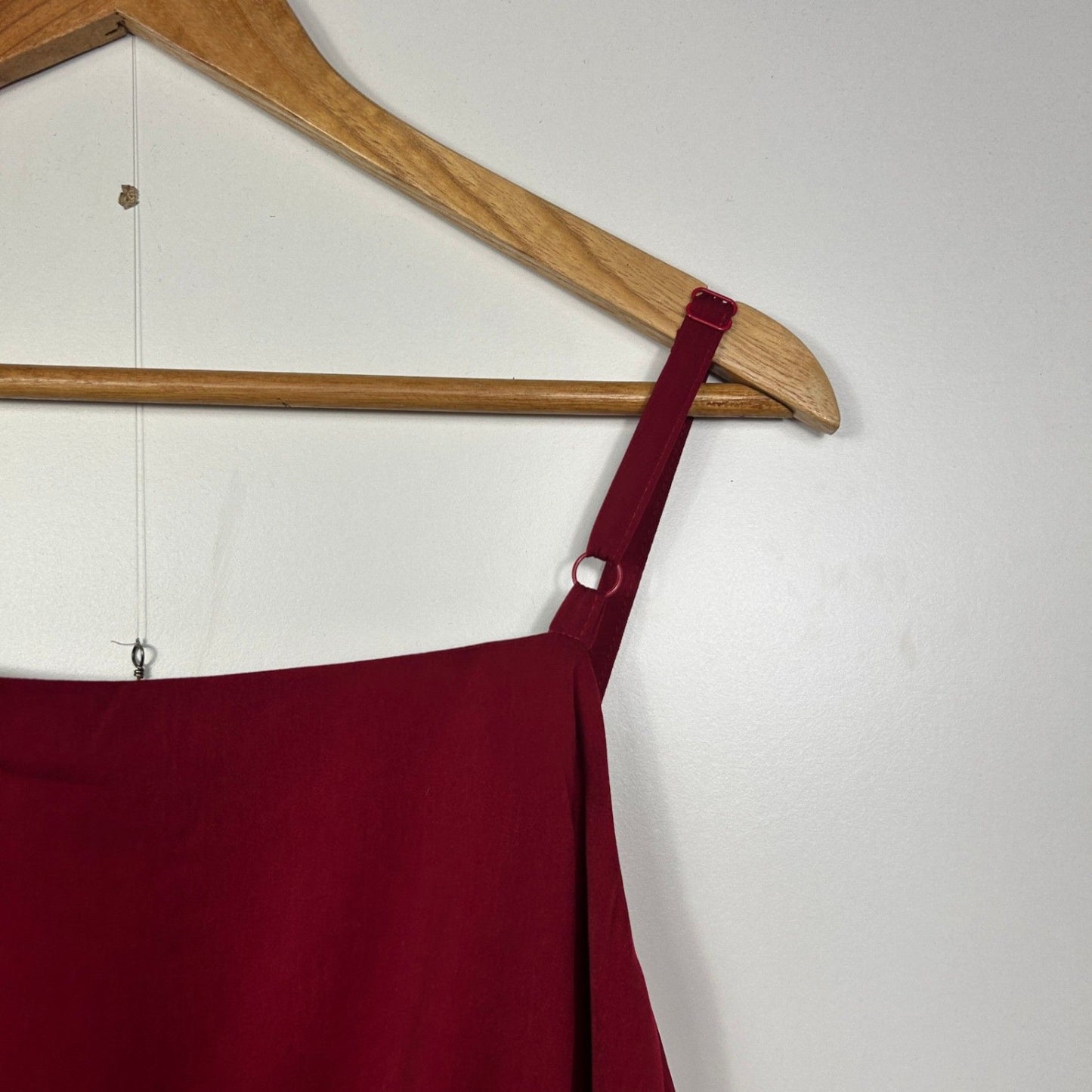 New City Chic Maxi Dress Red Sleeveless Evening Cocktail Draped Size 20 22 XL