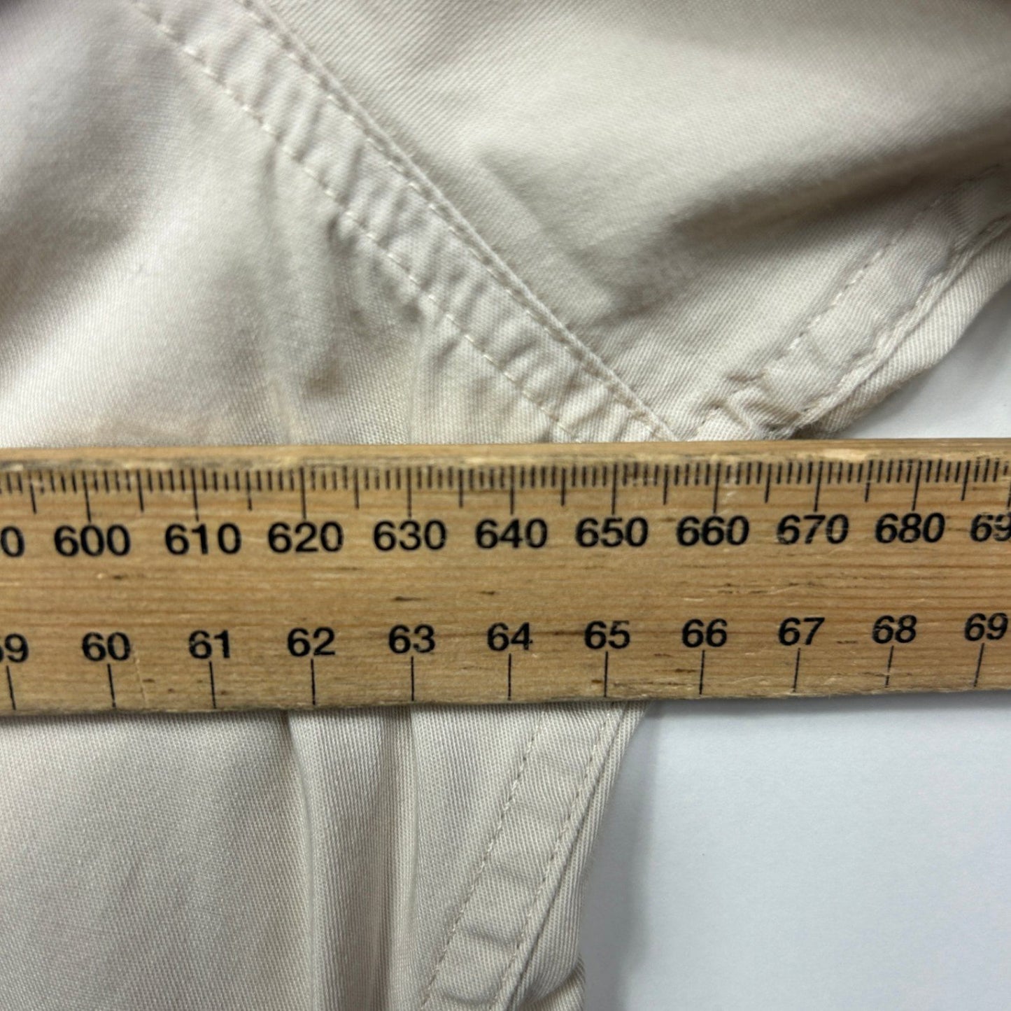 Pilbara Collection Long Sleeve Shirt Size 20 Beige Country Button Up Work