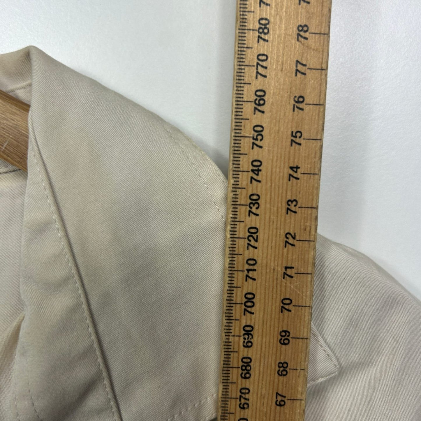 Pilbara Collection Long Sleeve Shirt Size 20 Beige Country Button Up Work