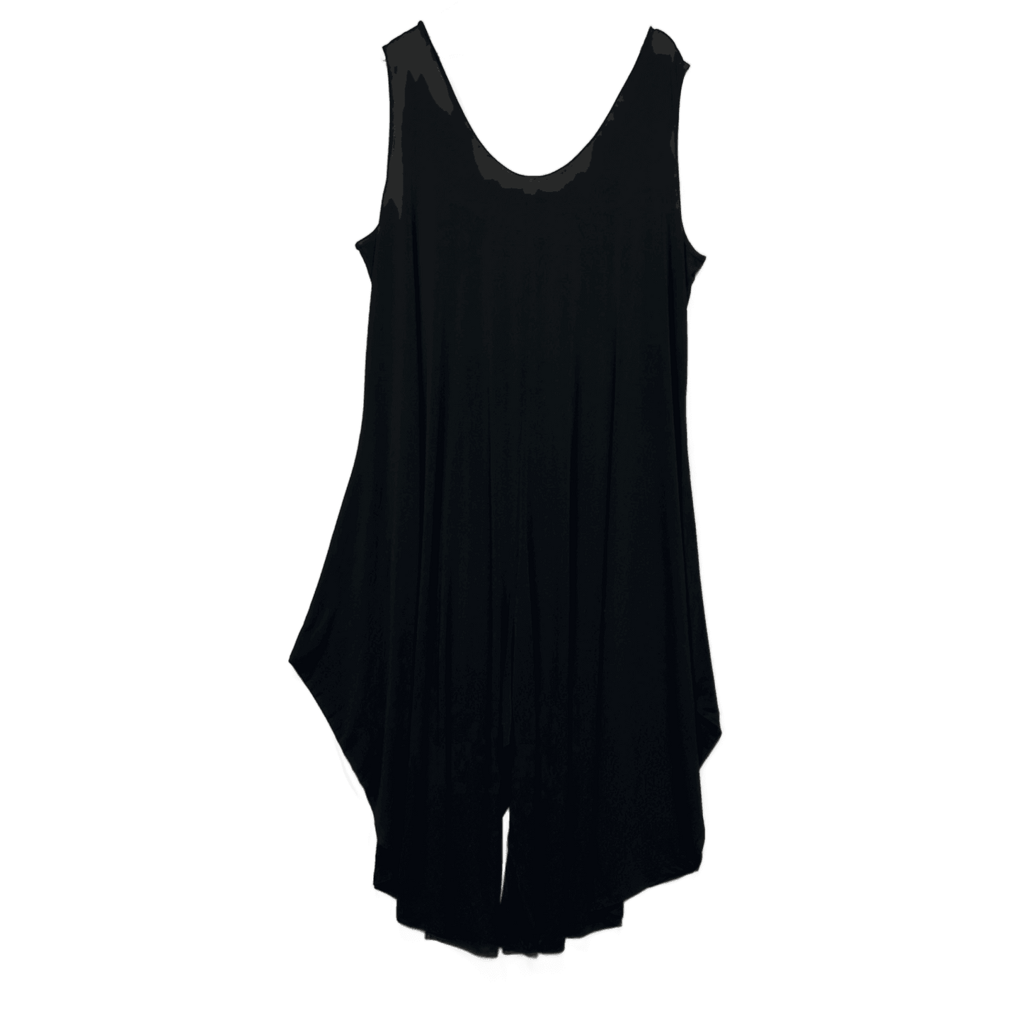 Taking Shape Sleeveless Jumpsuit Size 24 Black Solid Sleeveless New