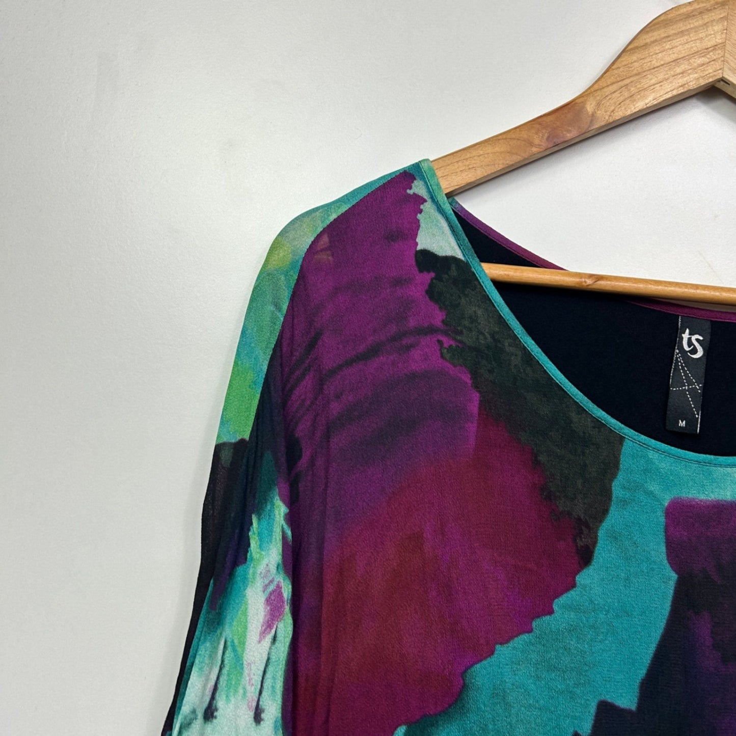 Taking Shape Tunic Top Size 18 Plus Medium Multicoloured