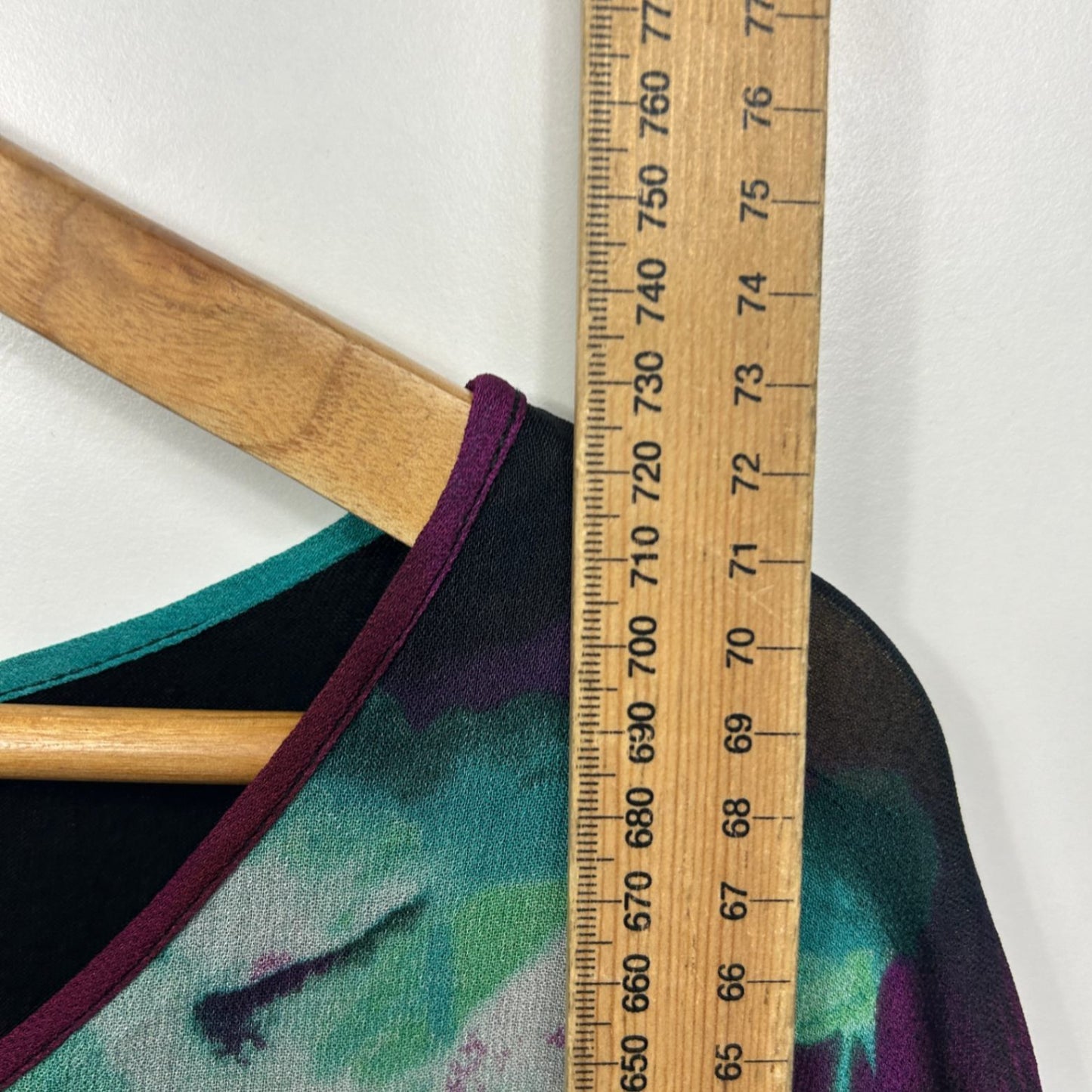 Taking Shape Tunic Top Size 18 Plus Medium Multicoloured