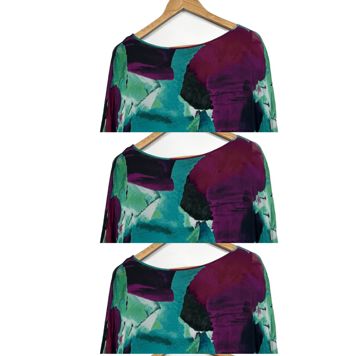Taking Shape Tunic Top Size 18 Plus Medium Multicoloured