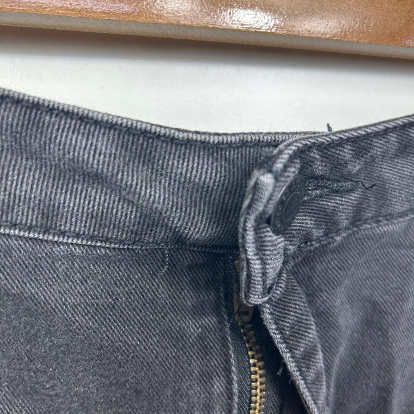 Jay Jays High Rise Shorts Size 16 Black Denim