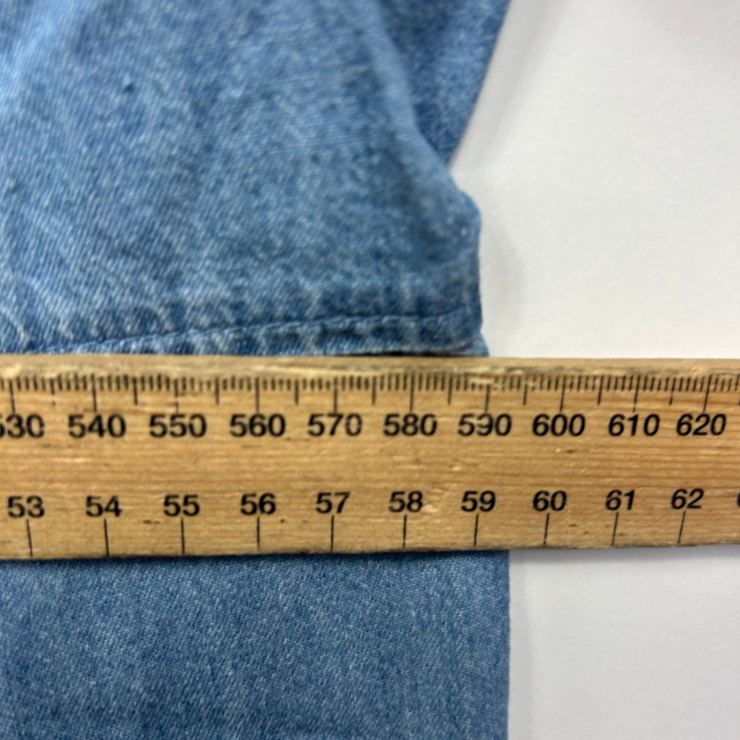 City Chic Short Sleeve Dress Size 22 XL Plus Blue Chambray V Neck