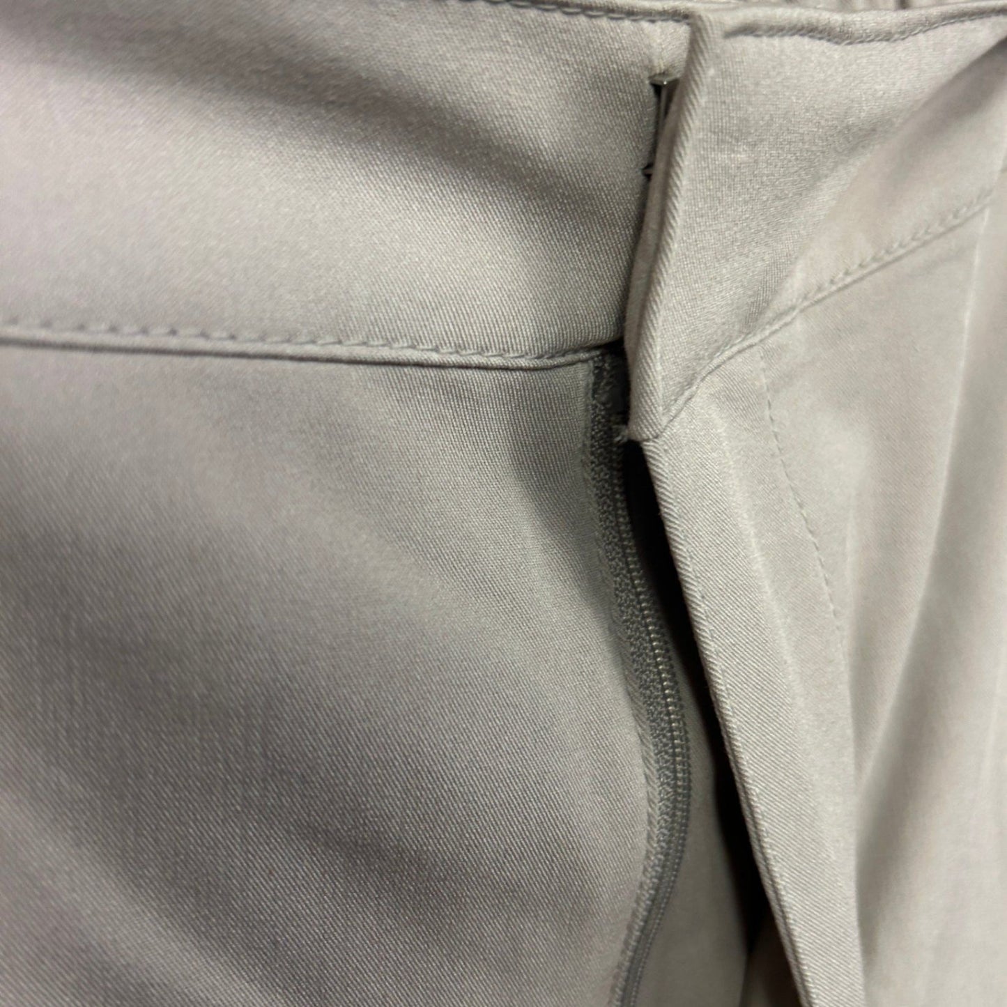 Anko Cargo Trousers Size 20 Taupe Pockets Wide Leg Viscose Blend Zip Fly