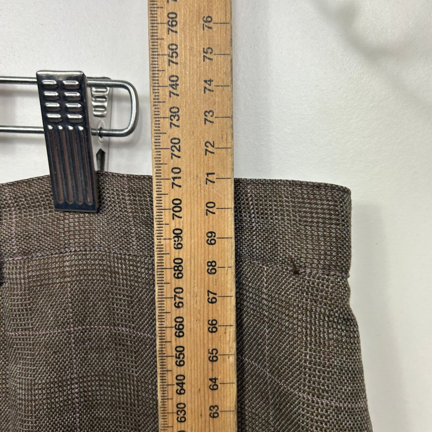 Vintage Millers Brown Pencil Skirt Size 20 Knee Length