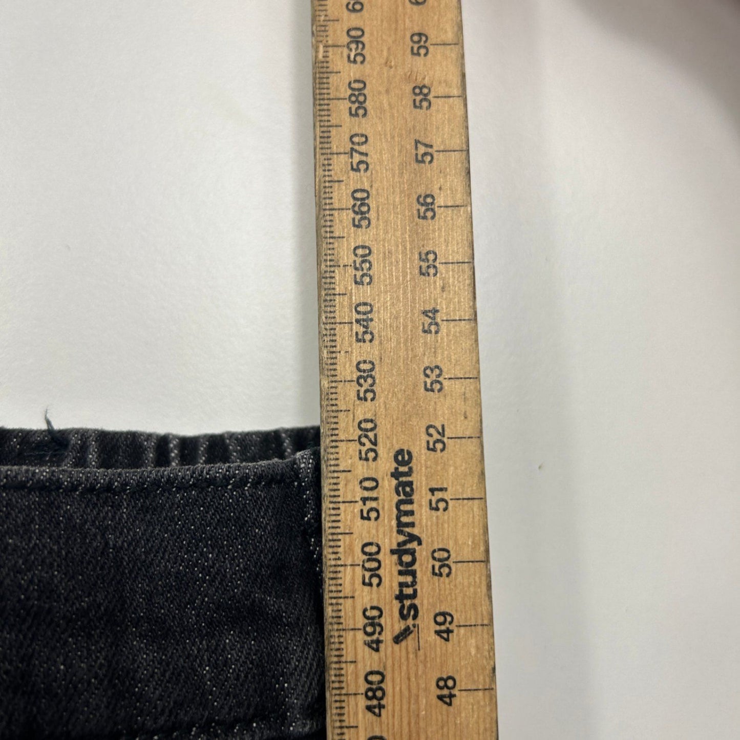 Anko Curve Denim Shorts Size 24 Black Elastic Waist