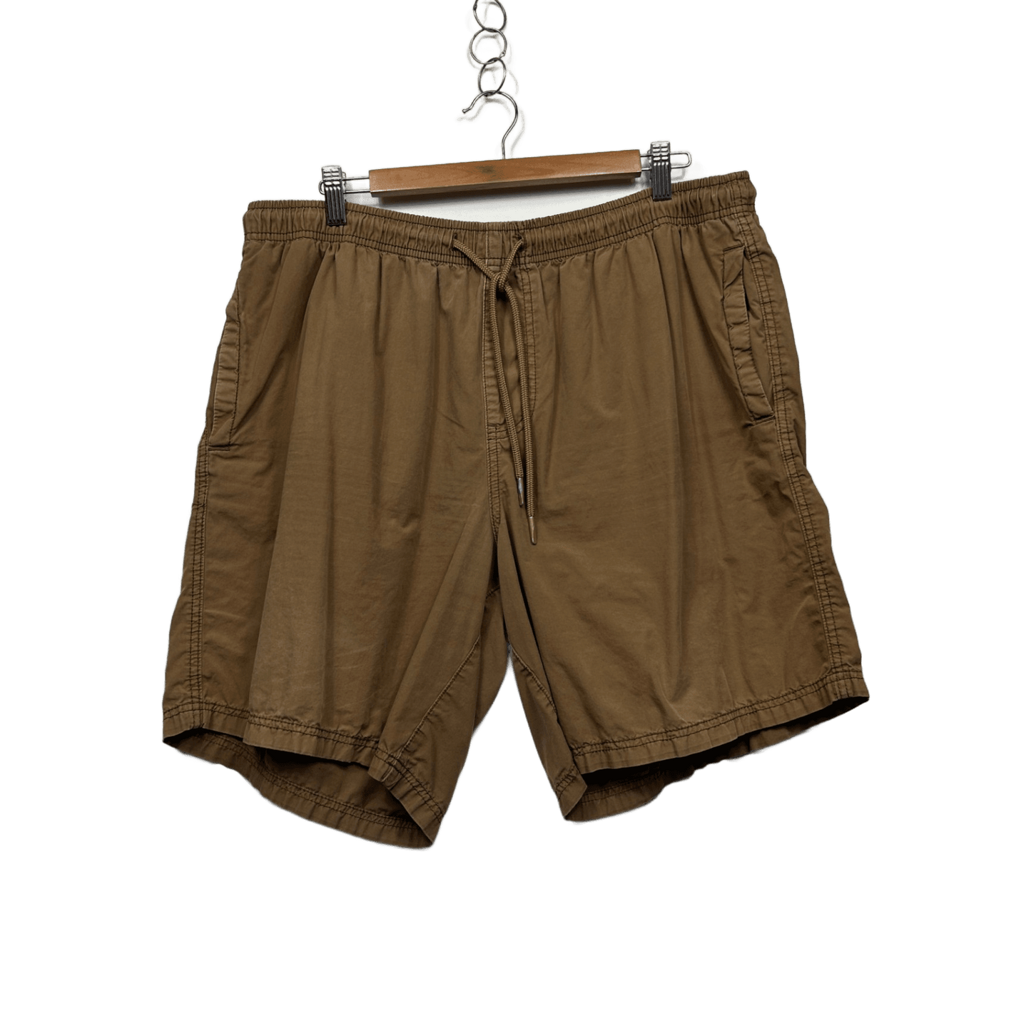 Mr Big Brown Relaxed Cotton Casual Shorts Chino Bermuda Size 4XL