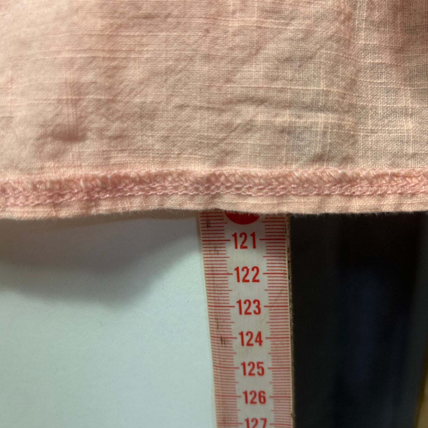 Zanzea Maxi Dress Size 14 16 Large Peach Short Sleeve 100% Cotton