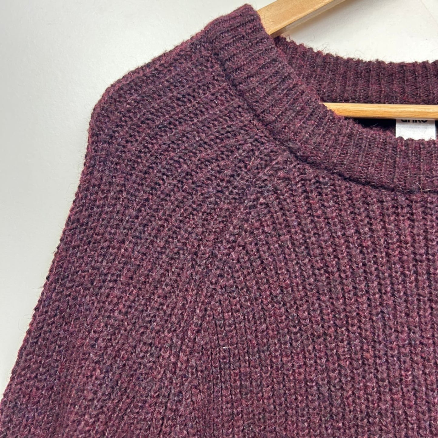 Anko Pullover Jumper Size 14-16 Purple Long Sleeve Knit