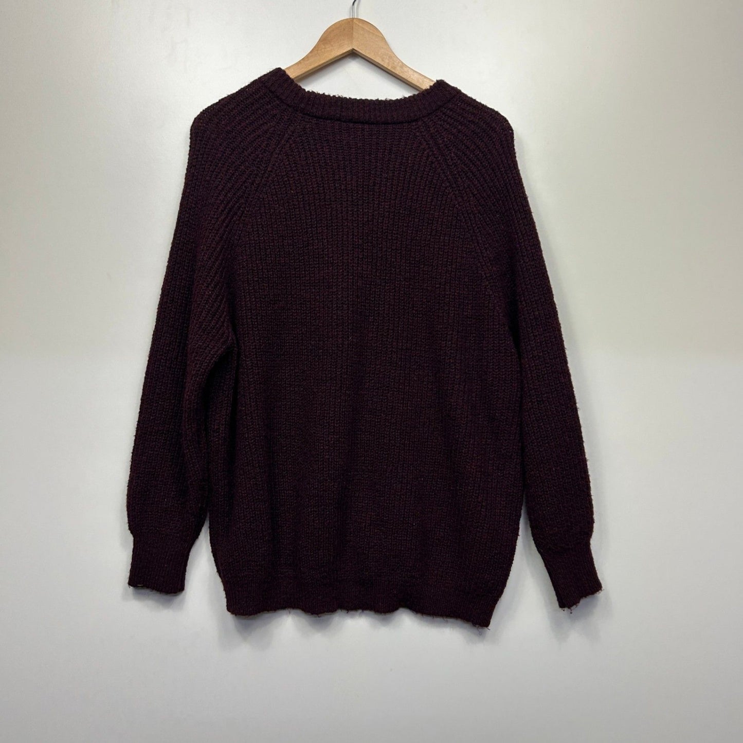 Anko Pullover Jumper Size 14-16 Purple Long Sleeve Knit