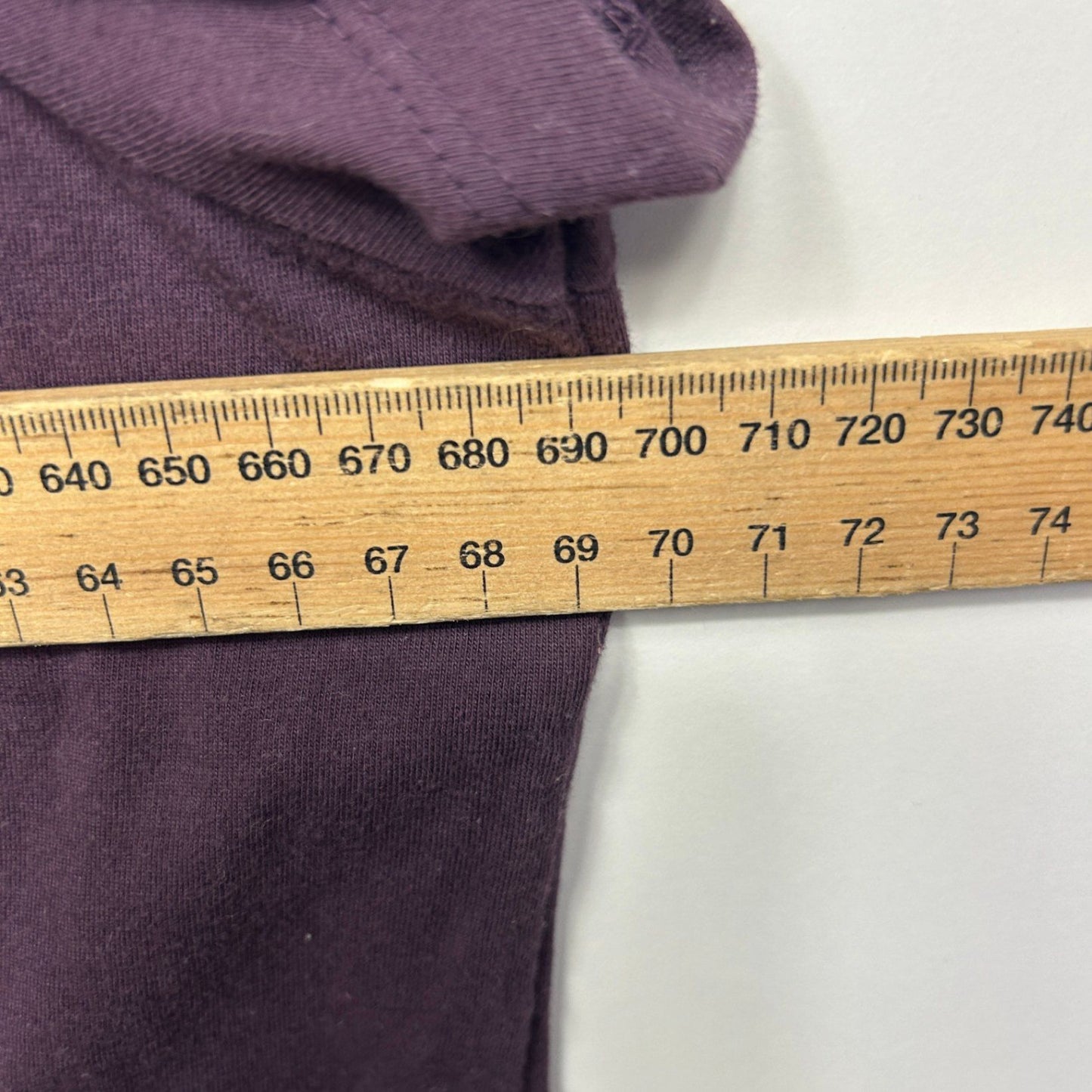 MODA T-Shirt Size 28 Plus Purple Short Sleeve Zebra