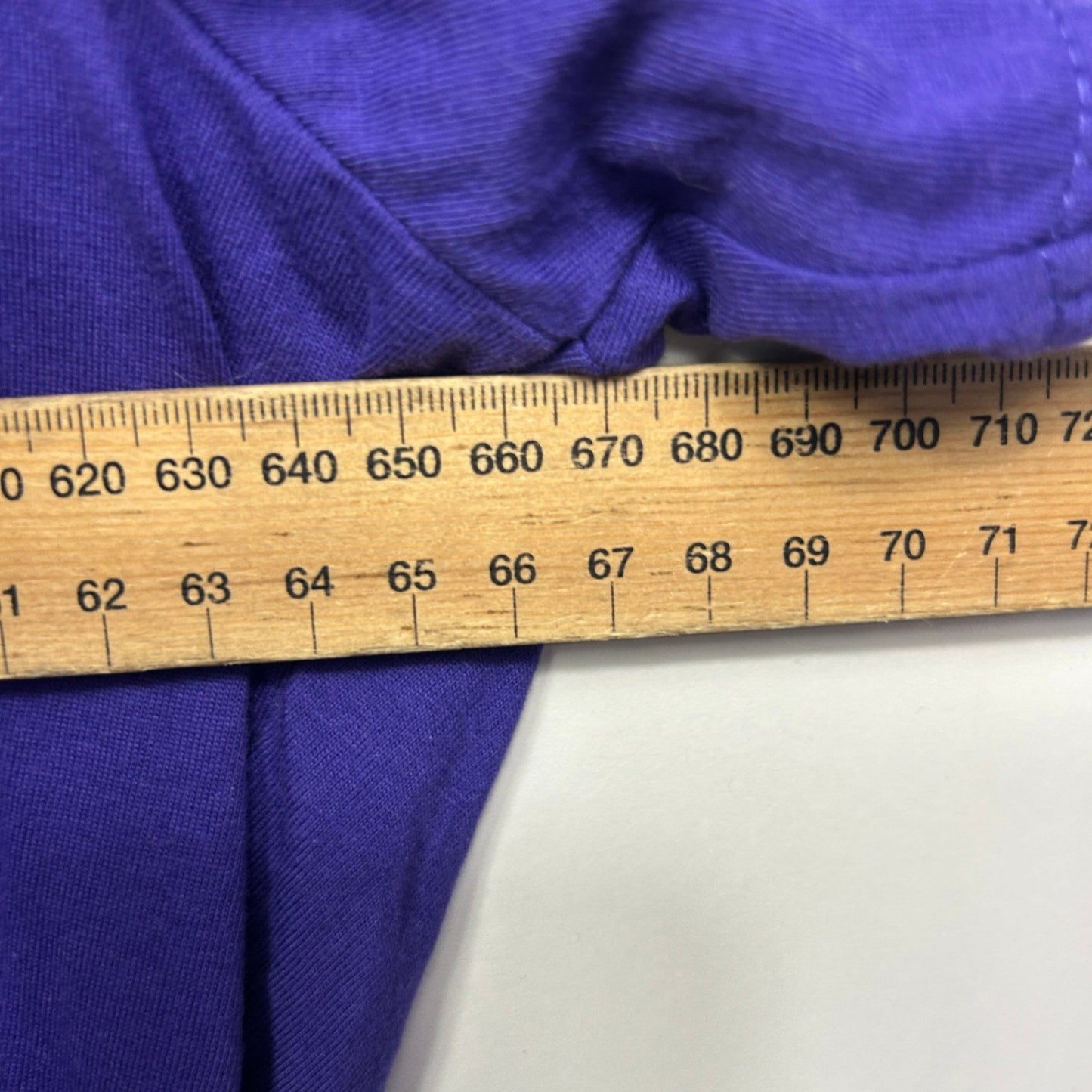 Purple Short Sleeve Casual T-Shirt Size 16 18?