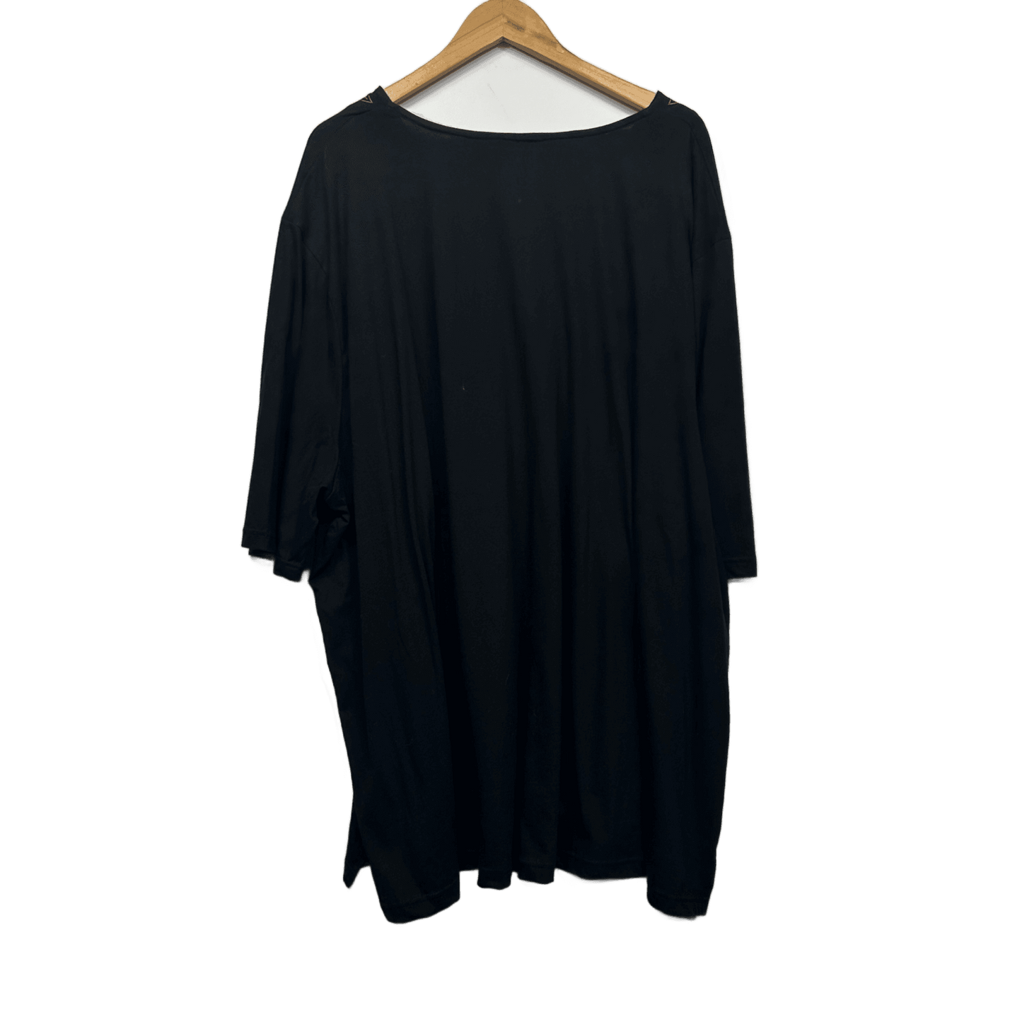 Hodgson Dale and Waters BlackCotton 3/4 Sleeve Blouse Top Size 36 38
