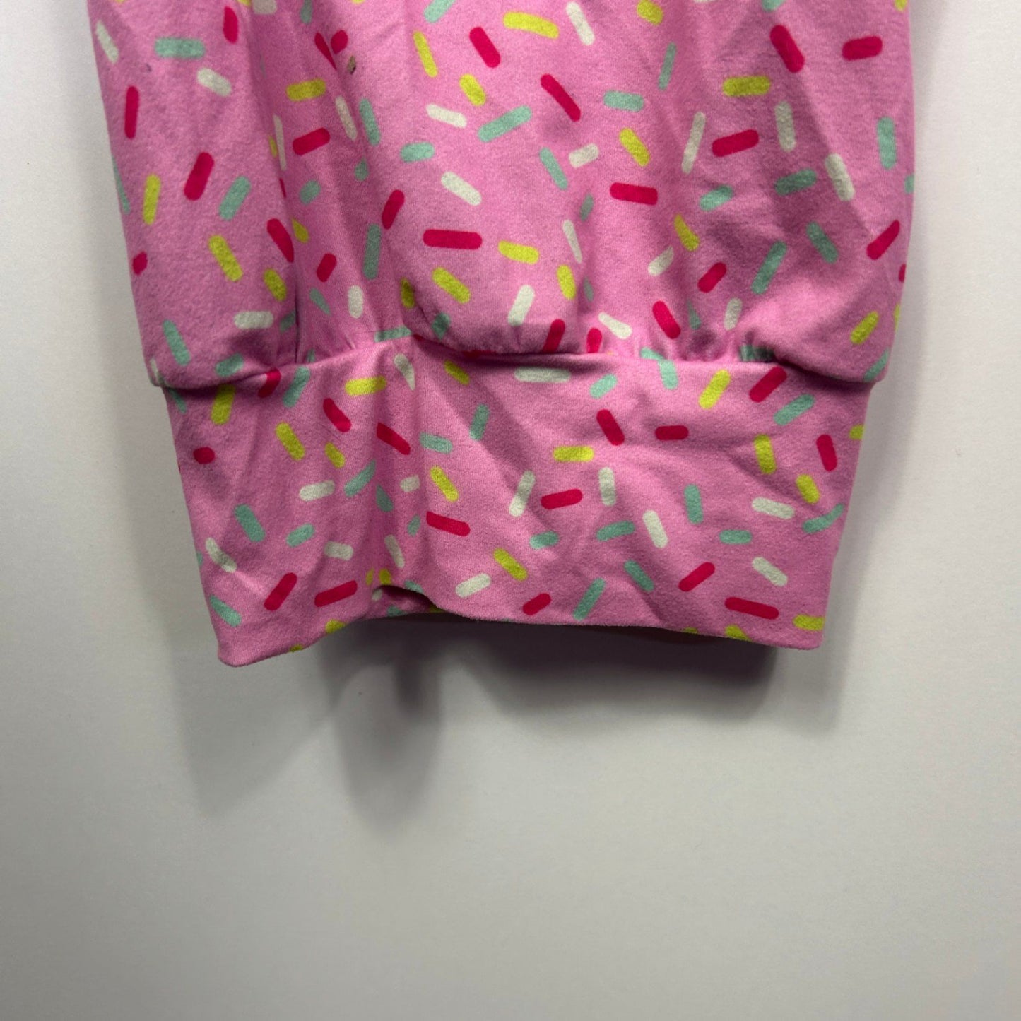 exoticathletica Leggings Size 2XL 18 20 Pink Pockets Soft Capri Cropped