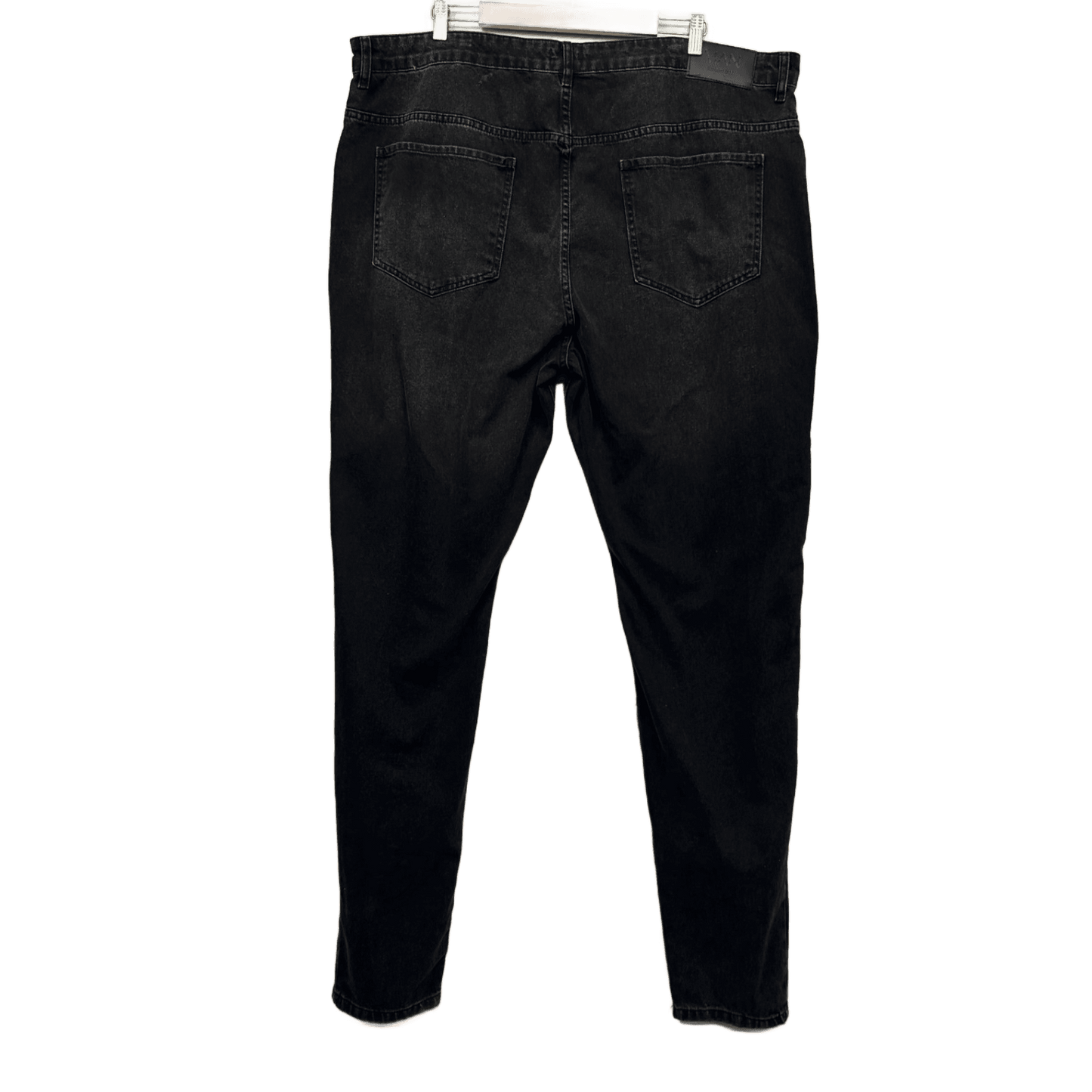 boohooMAN Black Men Slim Jeans Size 46