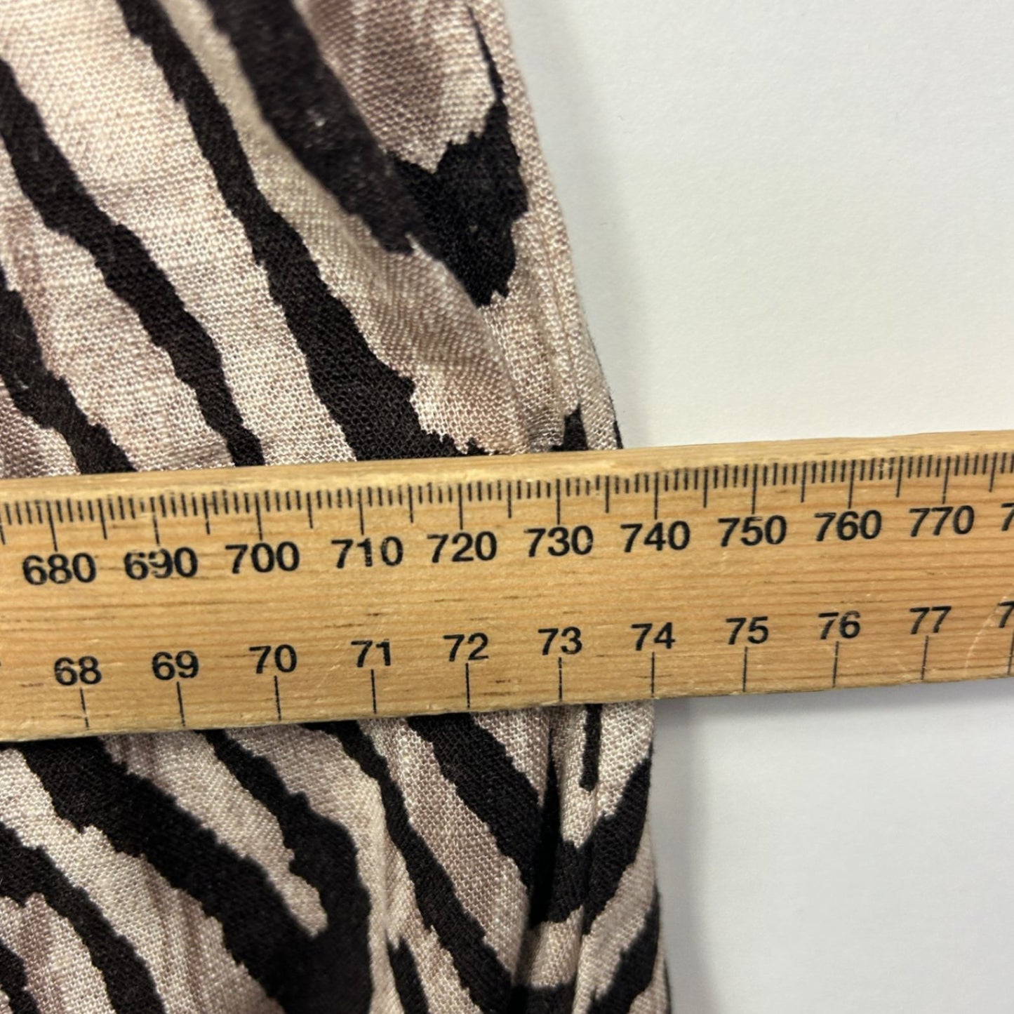 Beme Linen Maxi Dress Size 26 Multicoloured V Neck Long Length