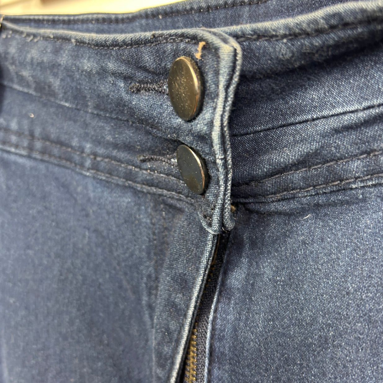 Beme Denim Shorts Size 24 Plus Pockets Blue