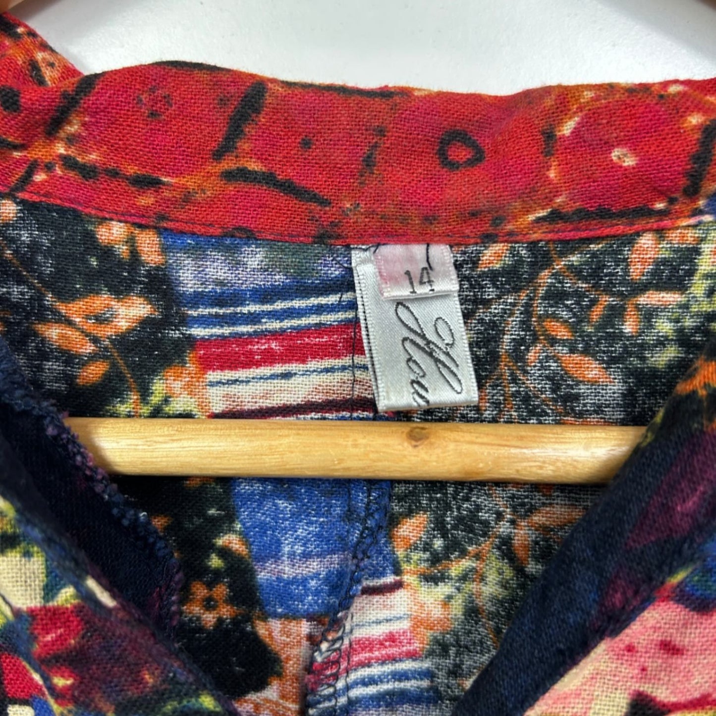 Hourglass Tunic Top Size 14 16 Multicoloured Linen Blend Ruched Sleeve Pockets Patchwork