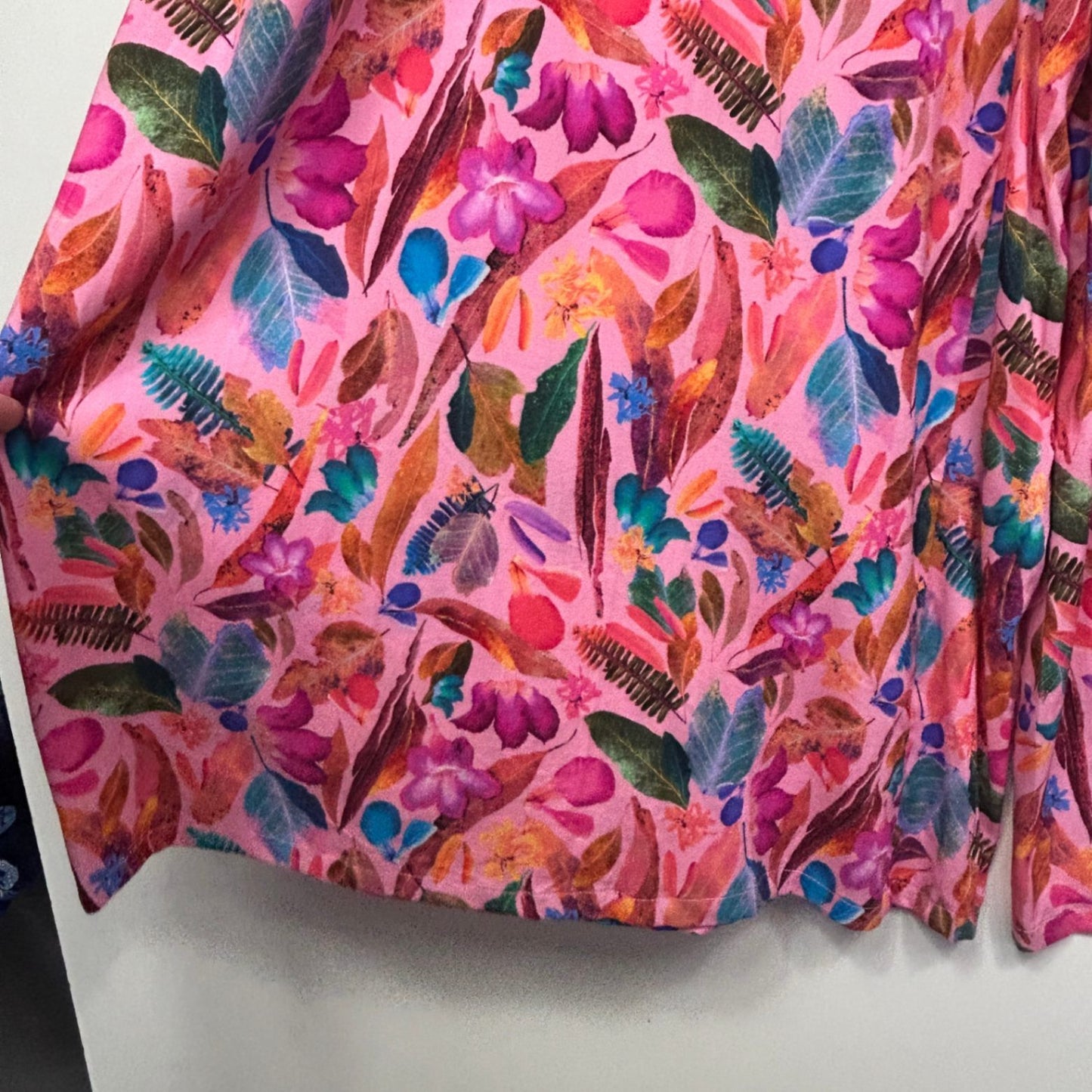 New Proud Poppy Larsa Pants Size 16 Backyard Treasures Print Pockets Rayon