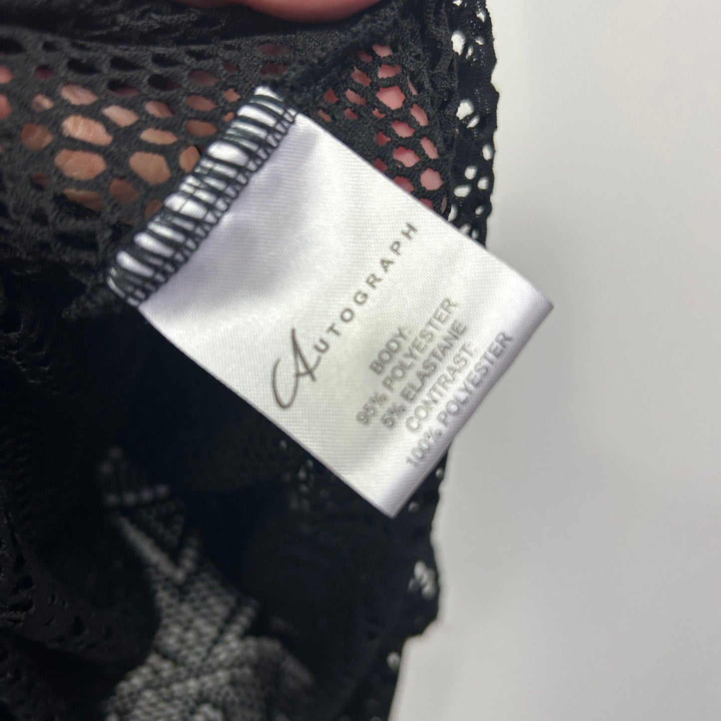Autograph Kaftan Swim Cover Up Dress Size 20 Black