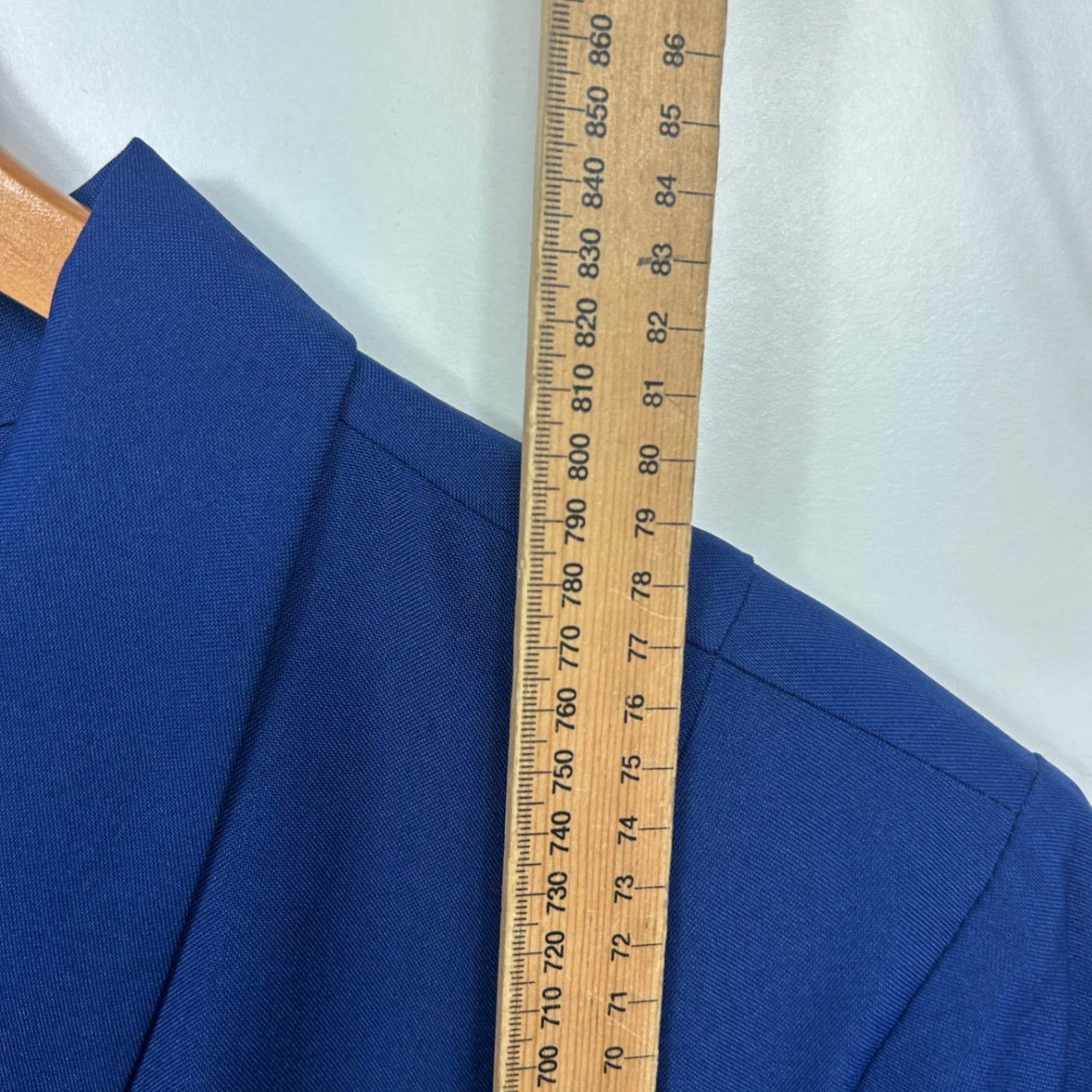 New Roaman's Blue Fitted Top Size 28 W Short Sleeve Button Up