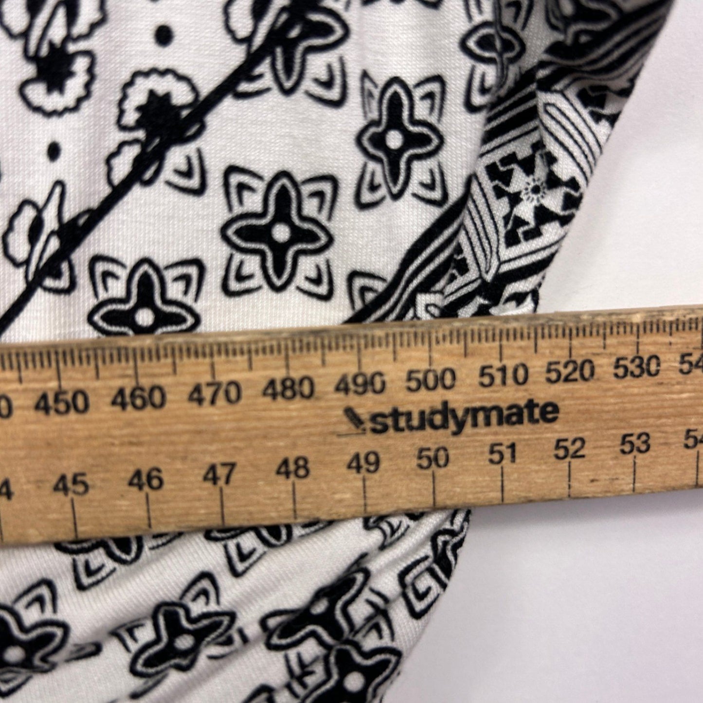 Capture Dress Size 20 Black White Midi Length Faux Wrap
