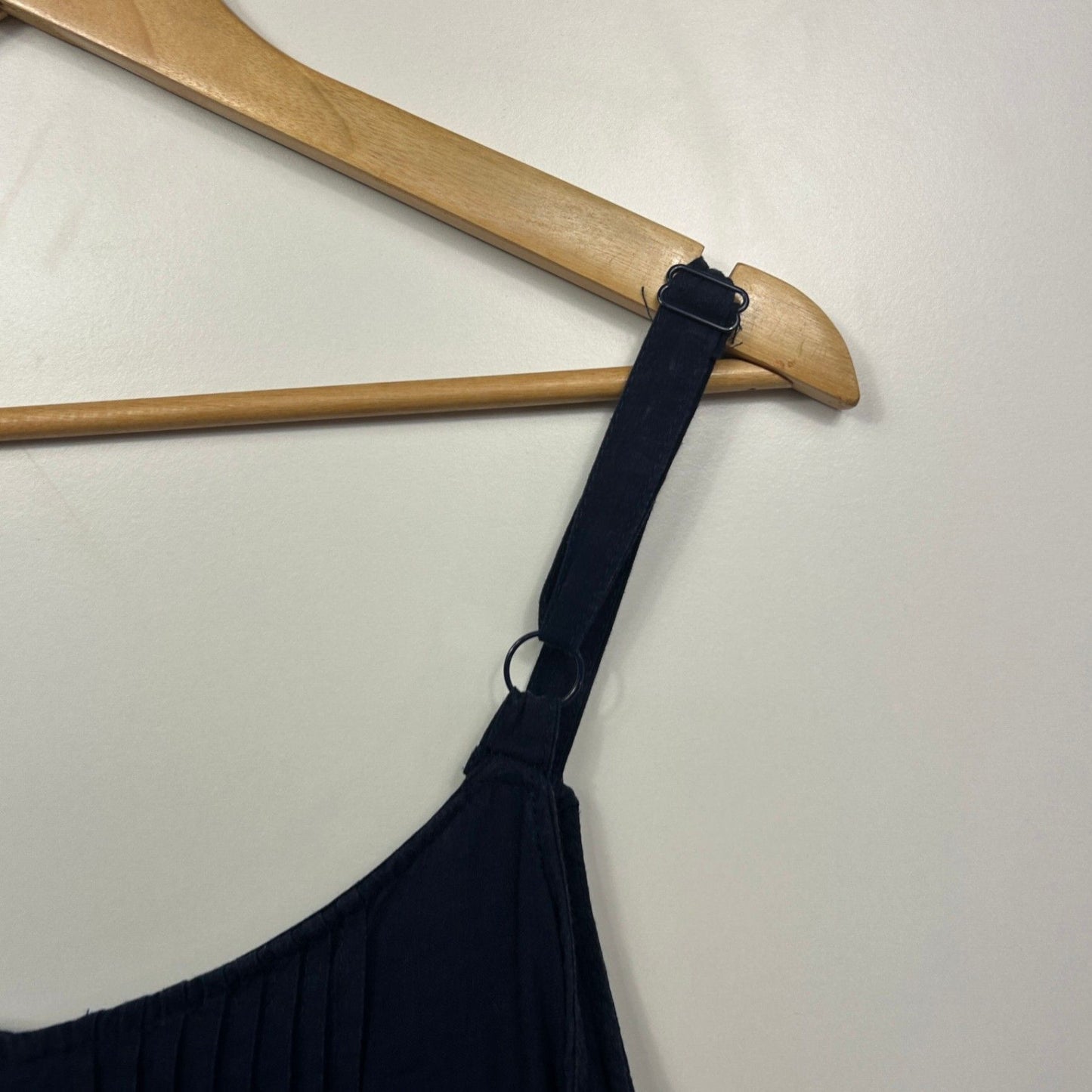 Autograph Linen Blend Singlet Top Size 18 Plus Navy