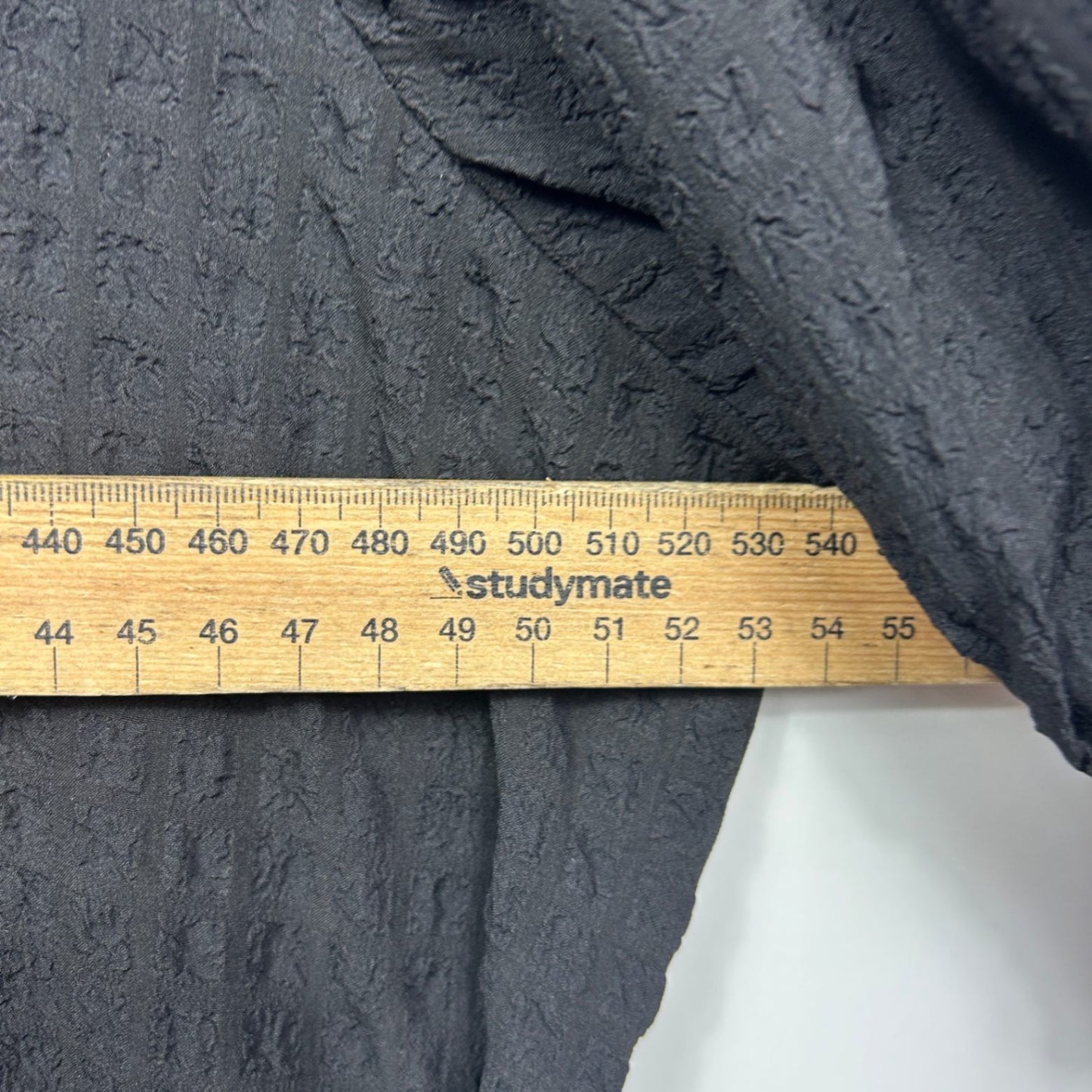 Anko Wrap Top Blouse Size 16 Black Short Sleeve