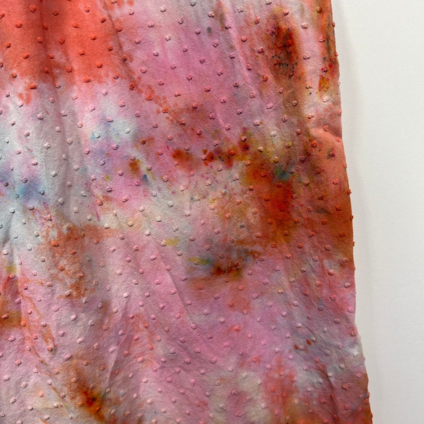 Maive & Bo Multicolour Cotton Sleeveless Tie-Dye Dress Size 2XL 16 18