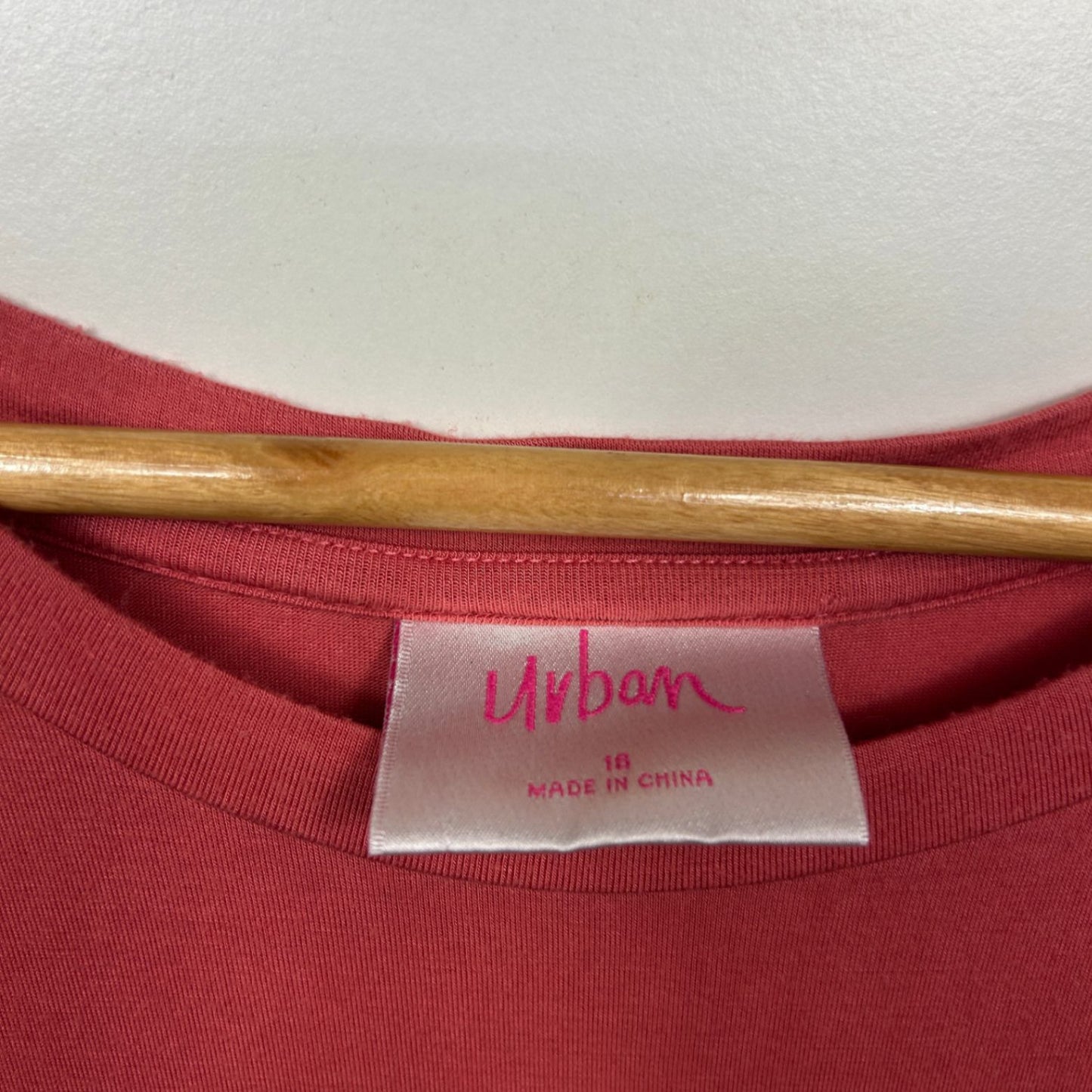 Urban Tunic Top Size 18 Viscose Blend Short Sleeve Round Neck
