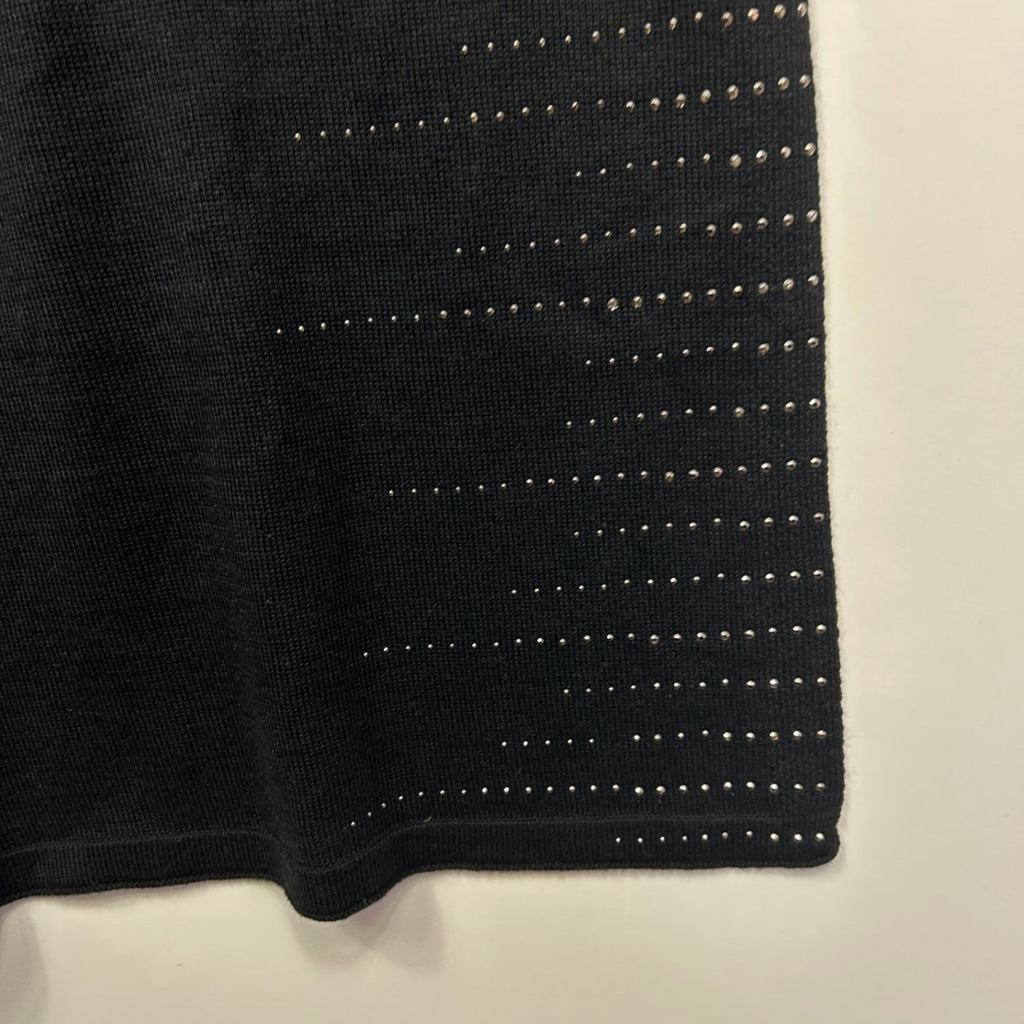 Taking Shape Black Knit Warp Shawl Accessories Beaded Evening Cocktail