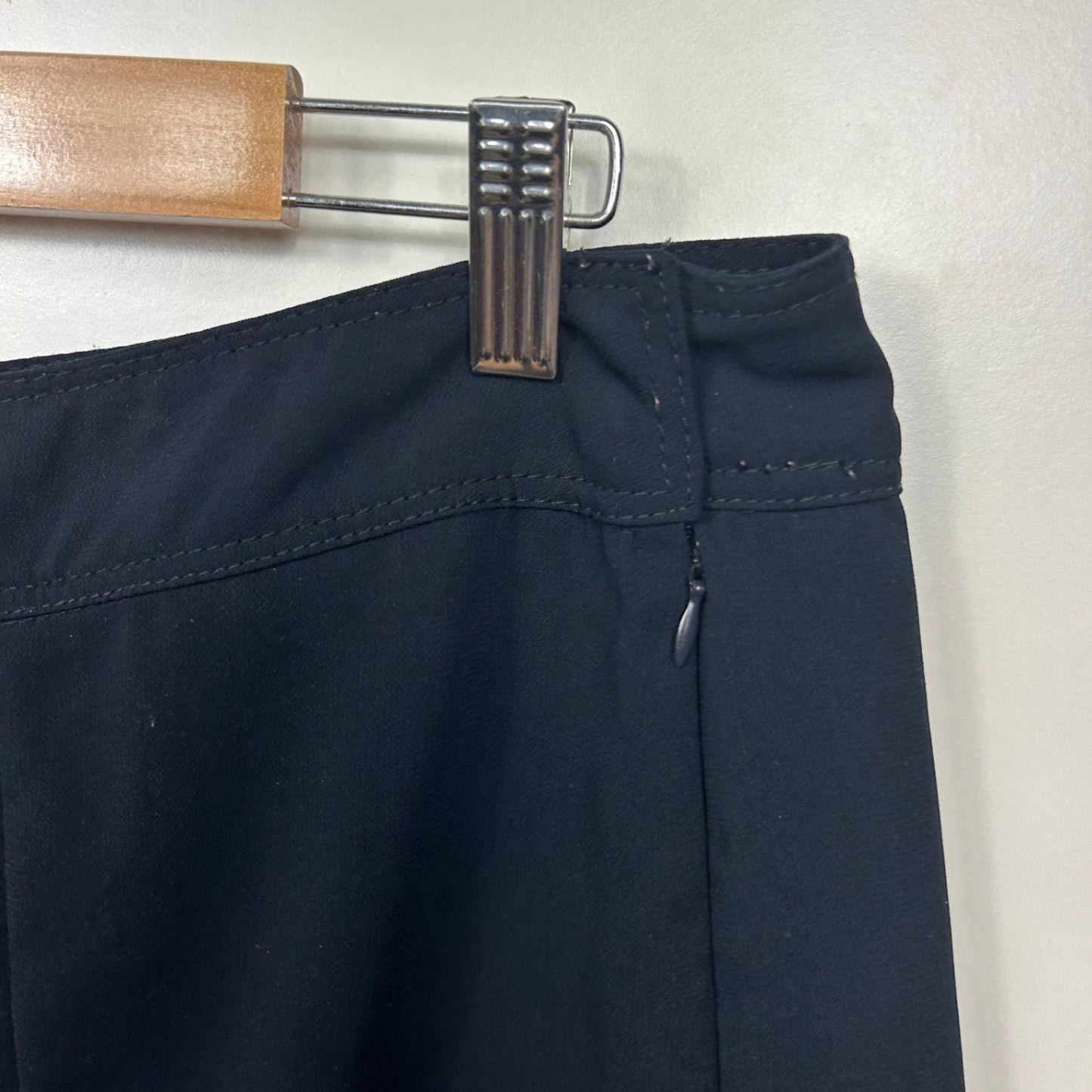 Millers Skirt Size 14 Black A-line Knee Length Side Zip